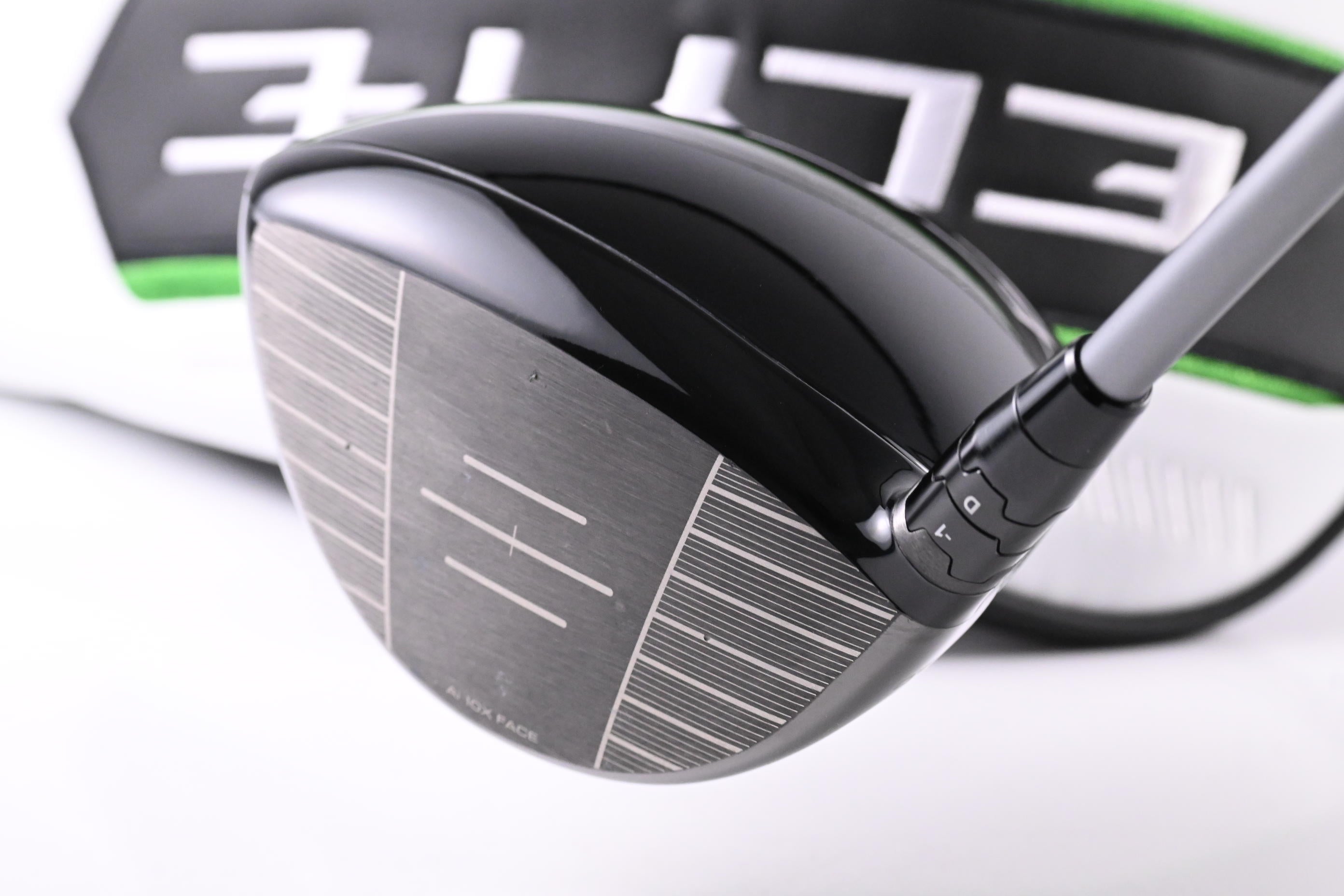 Callaway Elyte Triple Diamond Driver / 9 Degree / Stiff Flex Denali Frost Silver