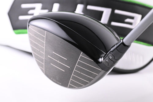 Callaway Elyte Triple Diamond Driver / 9 Degree / Stiff Flex Denali Frost Silver