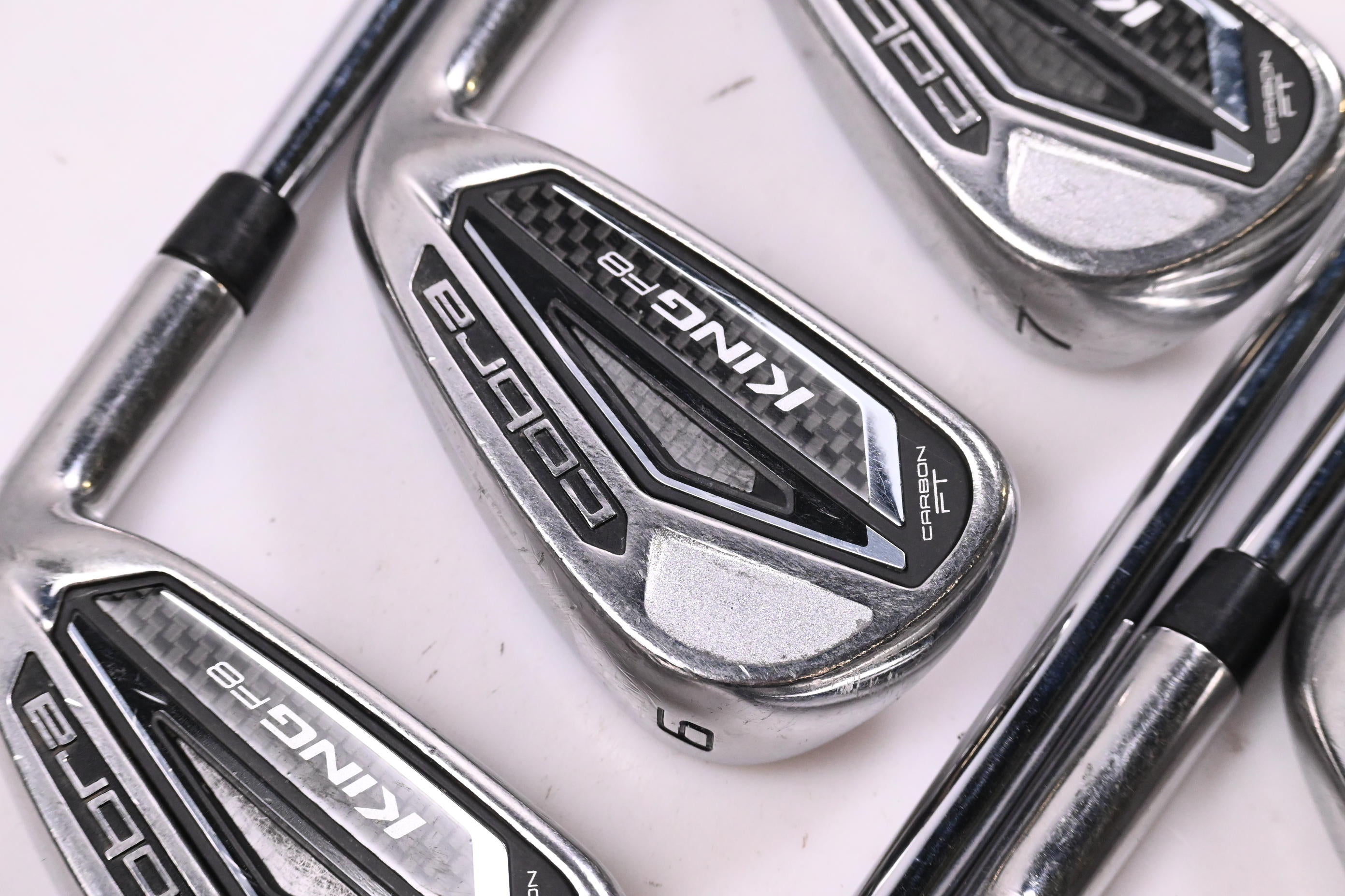 Cobra King F8 Irons / 5-PW+GW / Regular Flex True Temper XP 90 Shafts