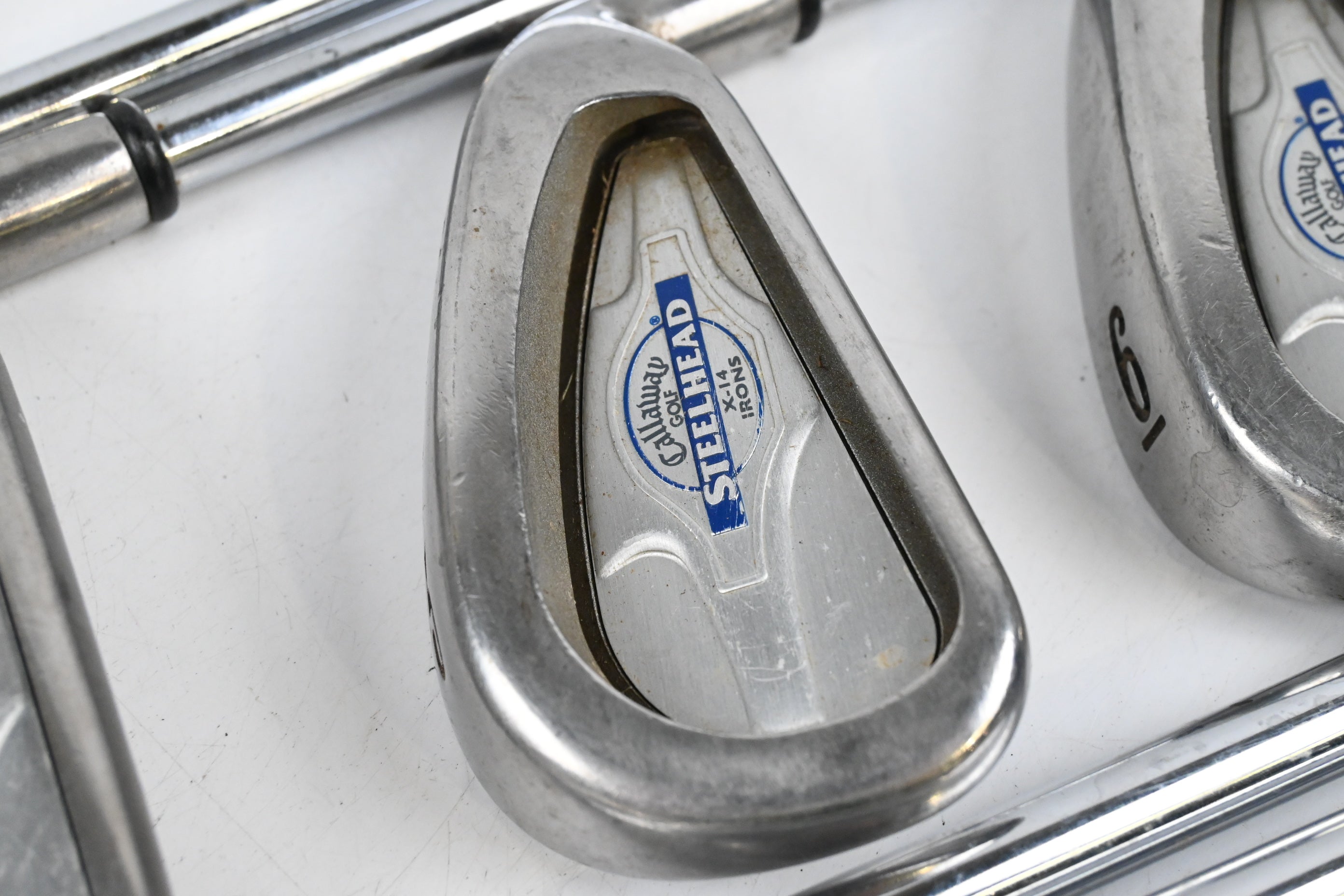 Callaway X-14 Irons / 3-PW+SW / Uniflex Callaway Steelhead Constant Weight