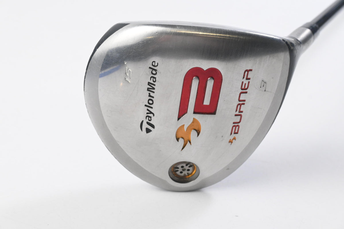 Taylormade Burner 2008 #3 Wood / 15 Degree / Stiff Flex REAX 49 Shaft