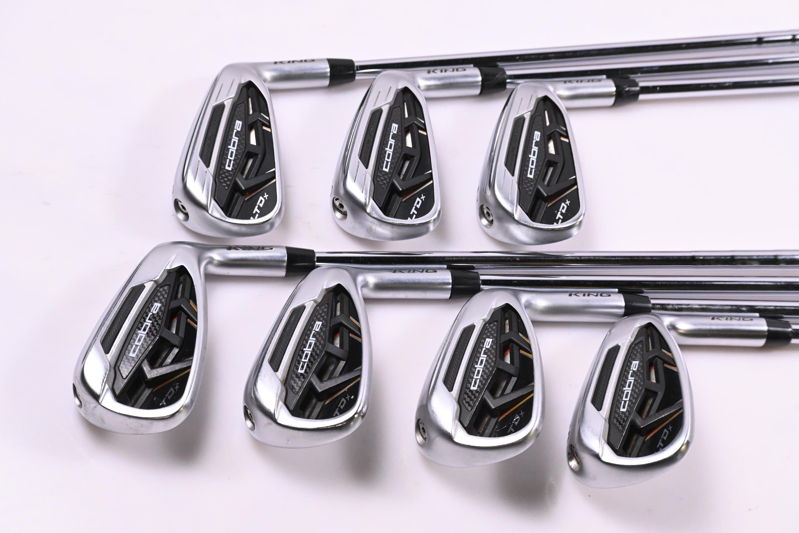 Cobra LTDx Irons / 5-PW+GW / Regular Flex KBS Tour 90 Shafts