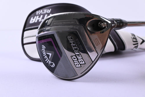 Ladies Callaway Big Bertha Reva 2023 #5 Wood / 21 Degree / Ladies Flex RCH 40