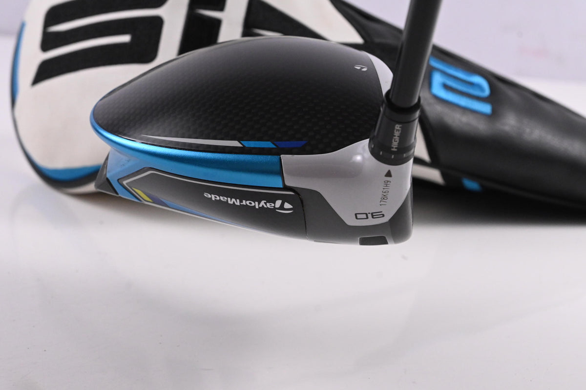 Left Hand Taylormade SIM2 Max Driver / 9 Degree / Stiff Flex Tensei AV Blue 60 Shaft