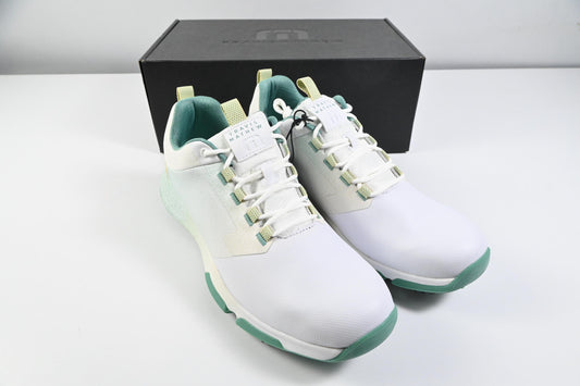 Travis Mathews The Ringer II Golf Shoes / Size UK 10 / Green, White