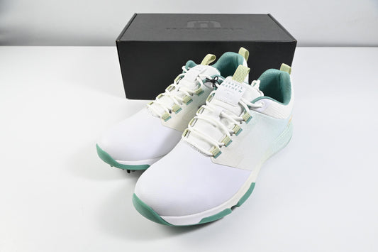 Travis Mathews The Ringer II Golf Shoes / Size UK 10 / Green, White