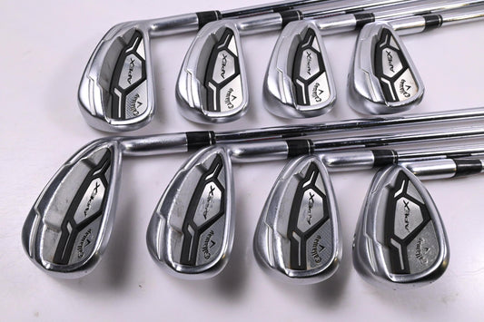 Callaway Apex CF16 Irons / 4-PW+SW / Stiff Flex XP ST15 105 S300 Shafts