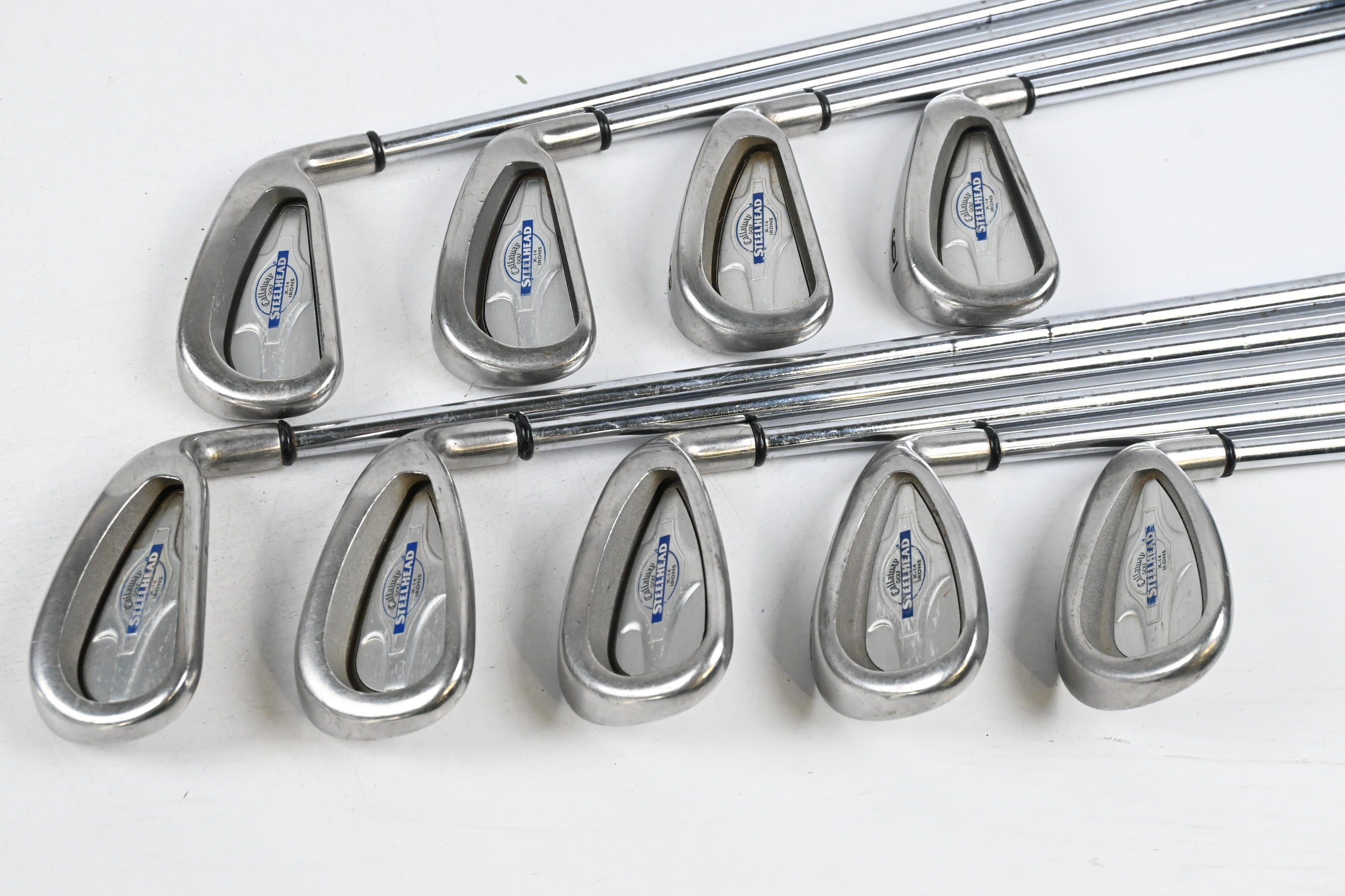 Callaway X-14 Irons / 3-PW+SW / Uniflex Callaway Steelhead Constant Weight