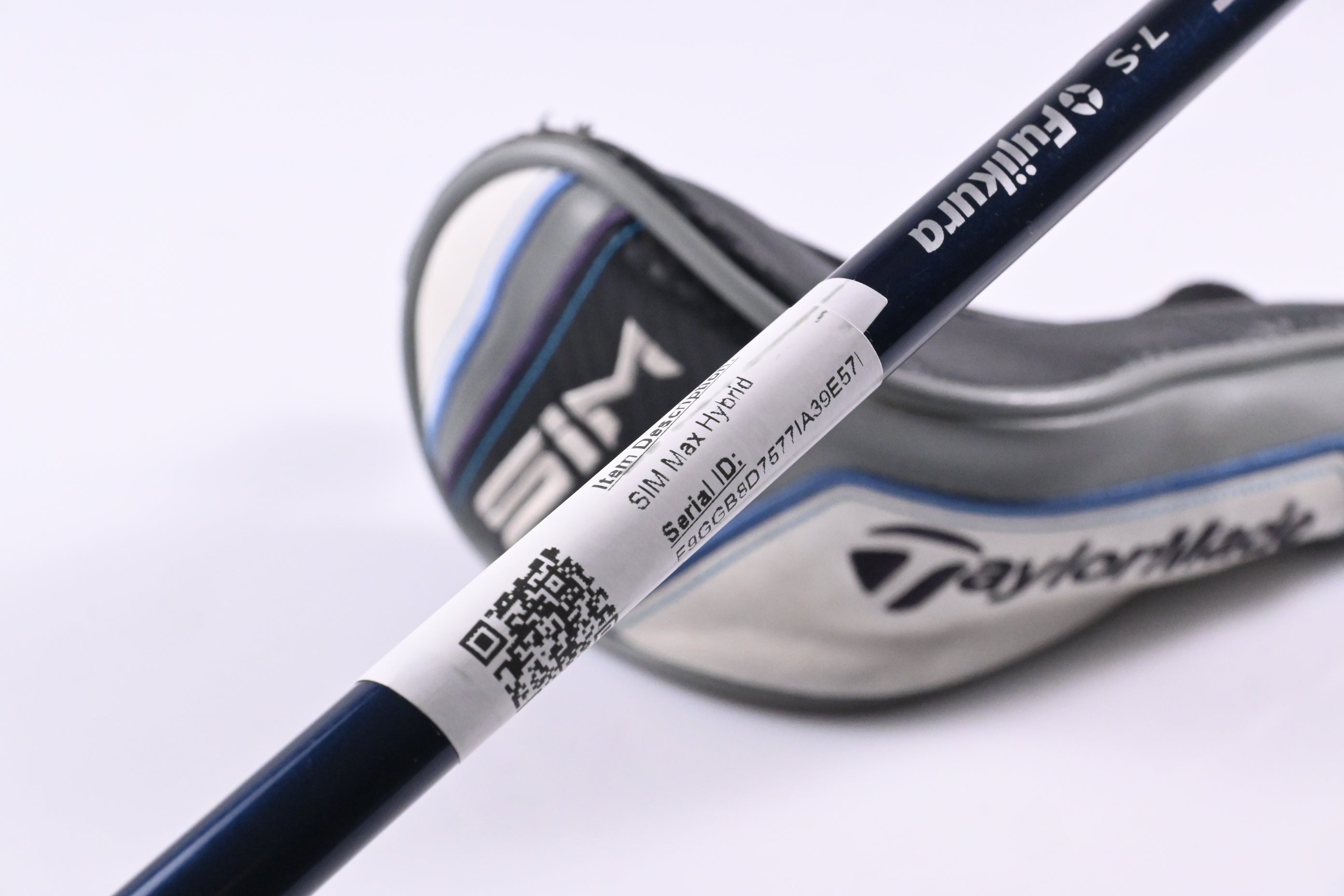 Taylormade SIM Max #4 Hybrid / 22 Degree / Stiff Flex Ventus Blue 7 Shaft