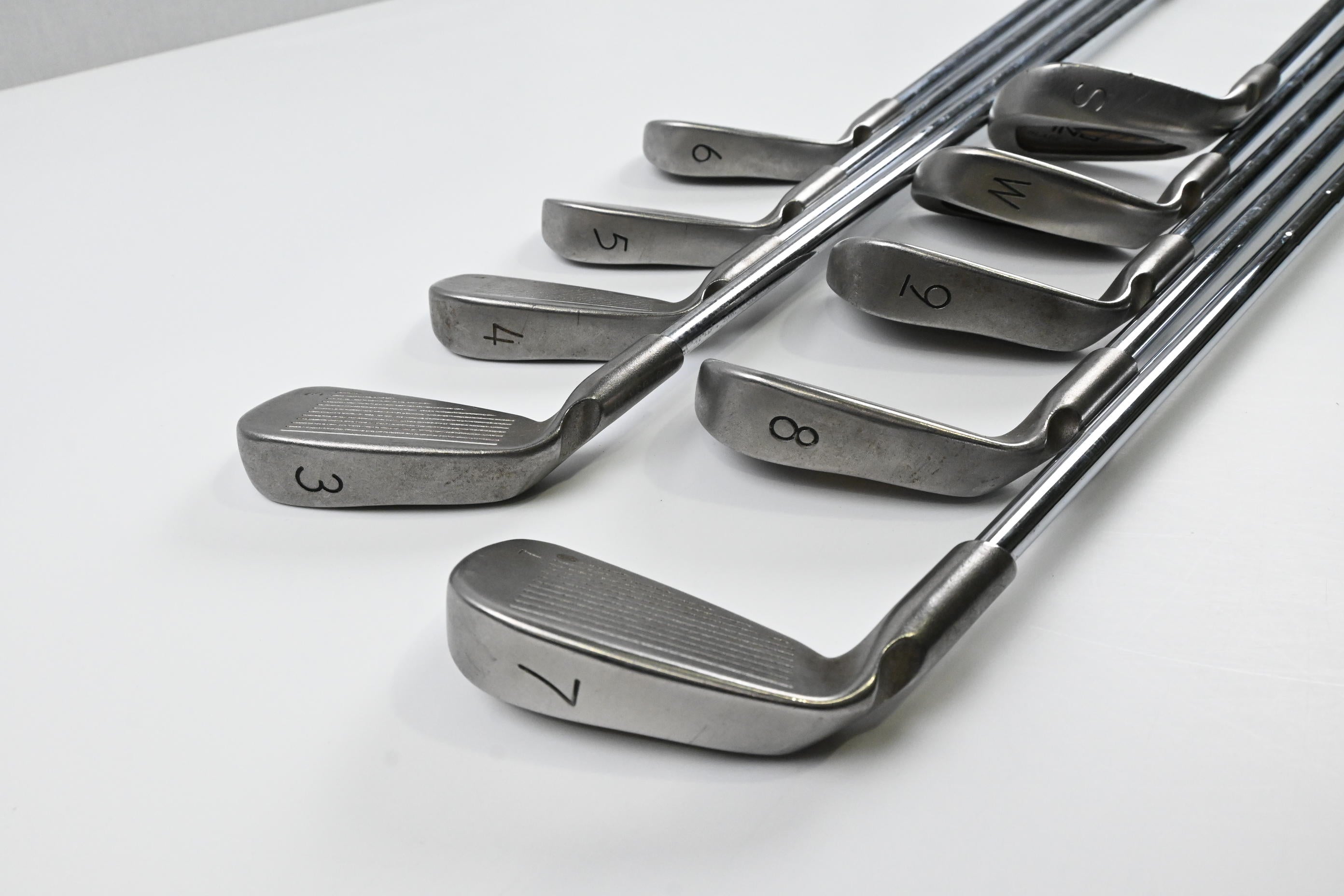 Ping i3 Irons / 3-PW+SW / Black Dot / Stiff Flex Ping Cushin JZ Shaft