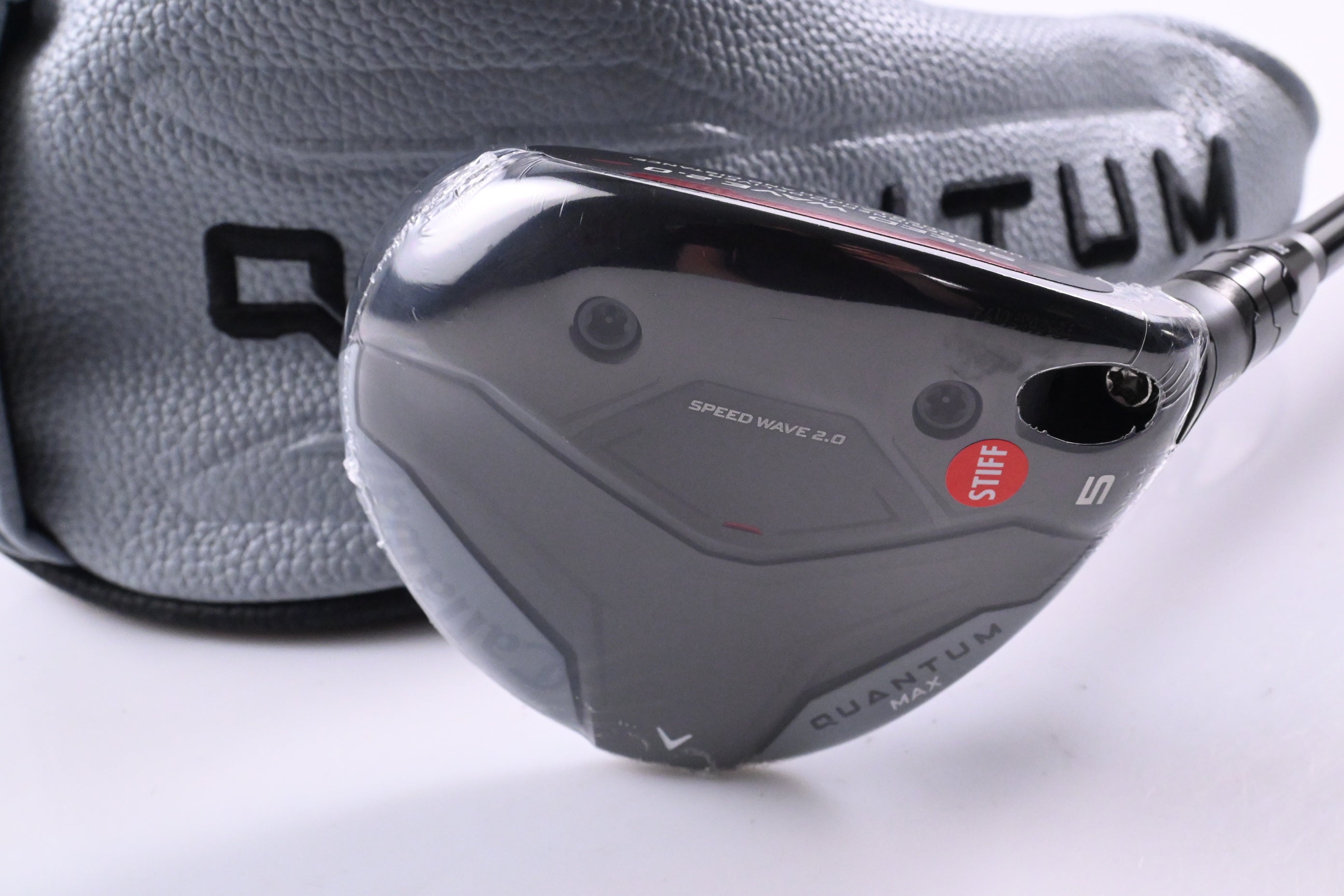 Callaway Quantum Max #5 Wood / 18 Degree / Stiff Flex Denali Frost Silver 60