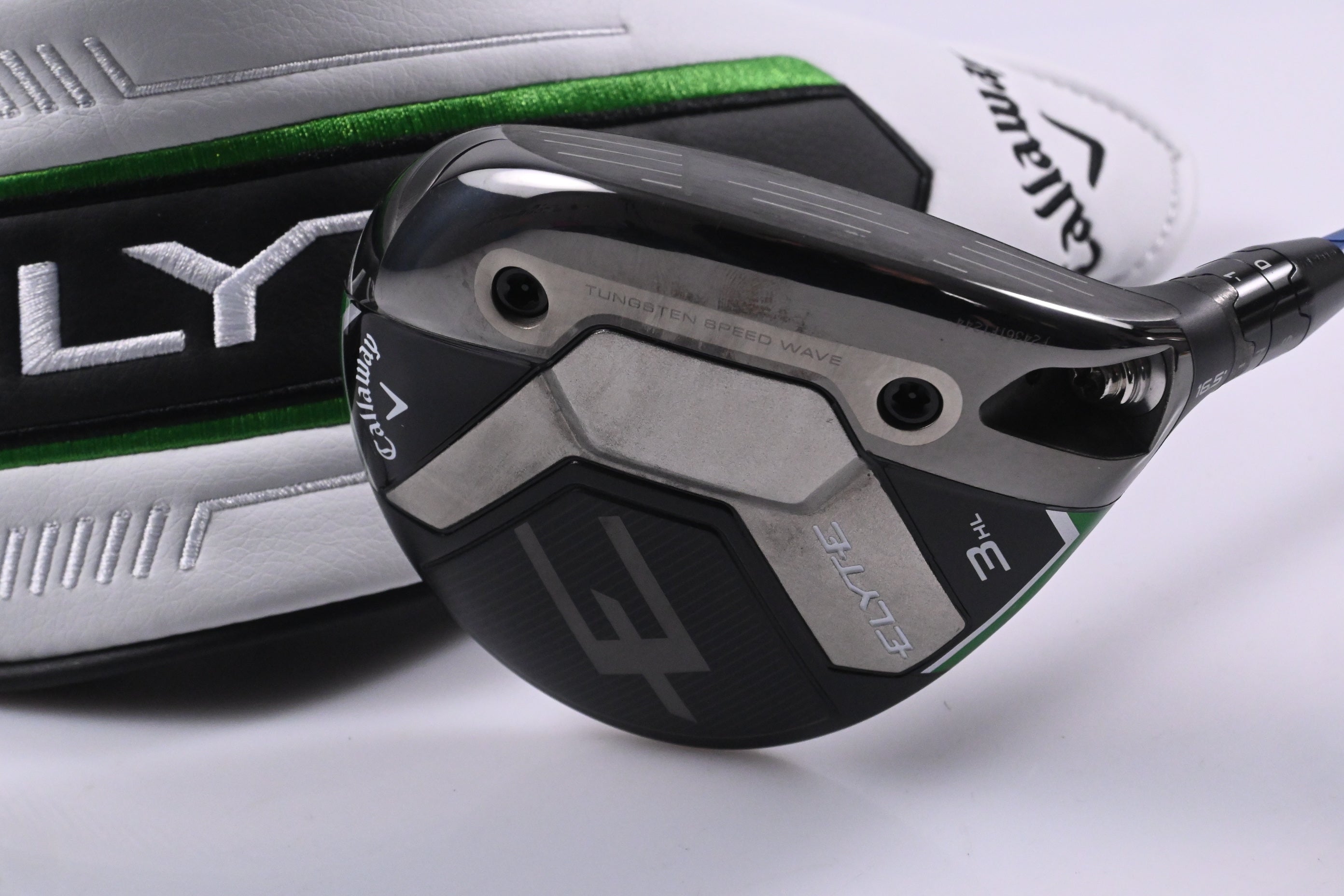 Callaway Elyte #3HL Wood / 16.5 Degree / Stiff Flex Denali Charcoal 60 Shaft