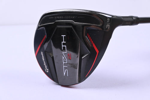 Taylormade Stealth 2 #3 Wood / 15 Degree / Stiff Flex Fujikura Ventus TR Red 6