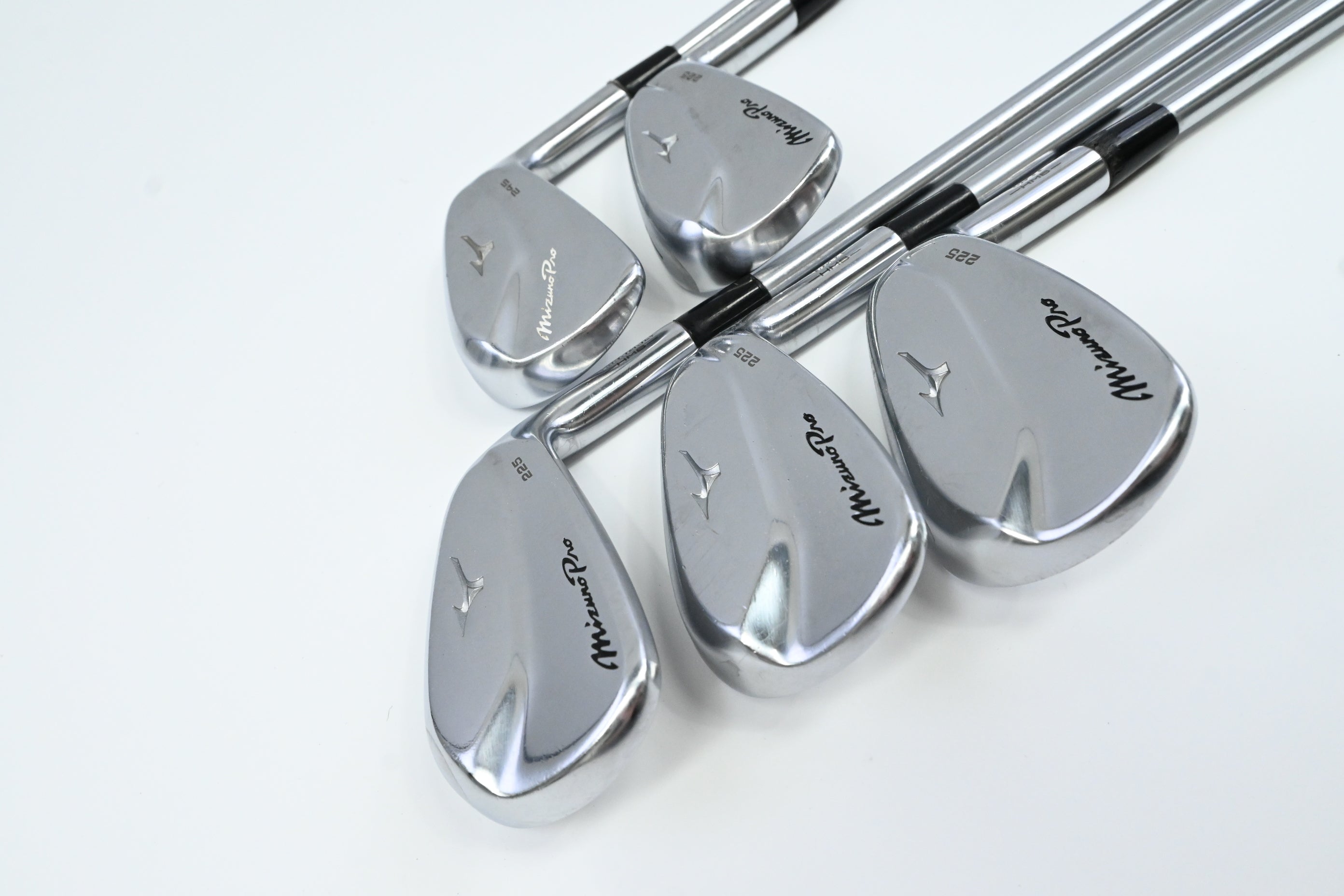 Mizuno Pro 225/245 Combo Irons / 6-PW / Regular Flex Project X IO 105 Shafts