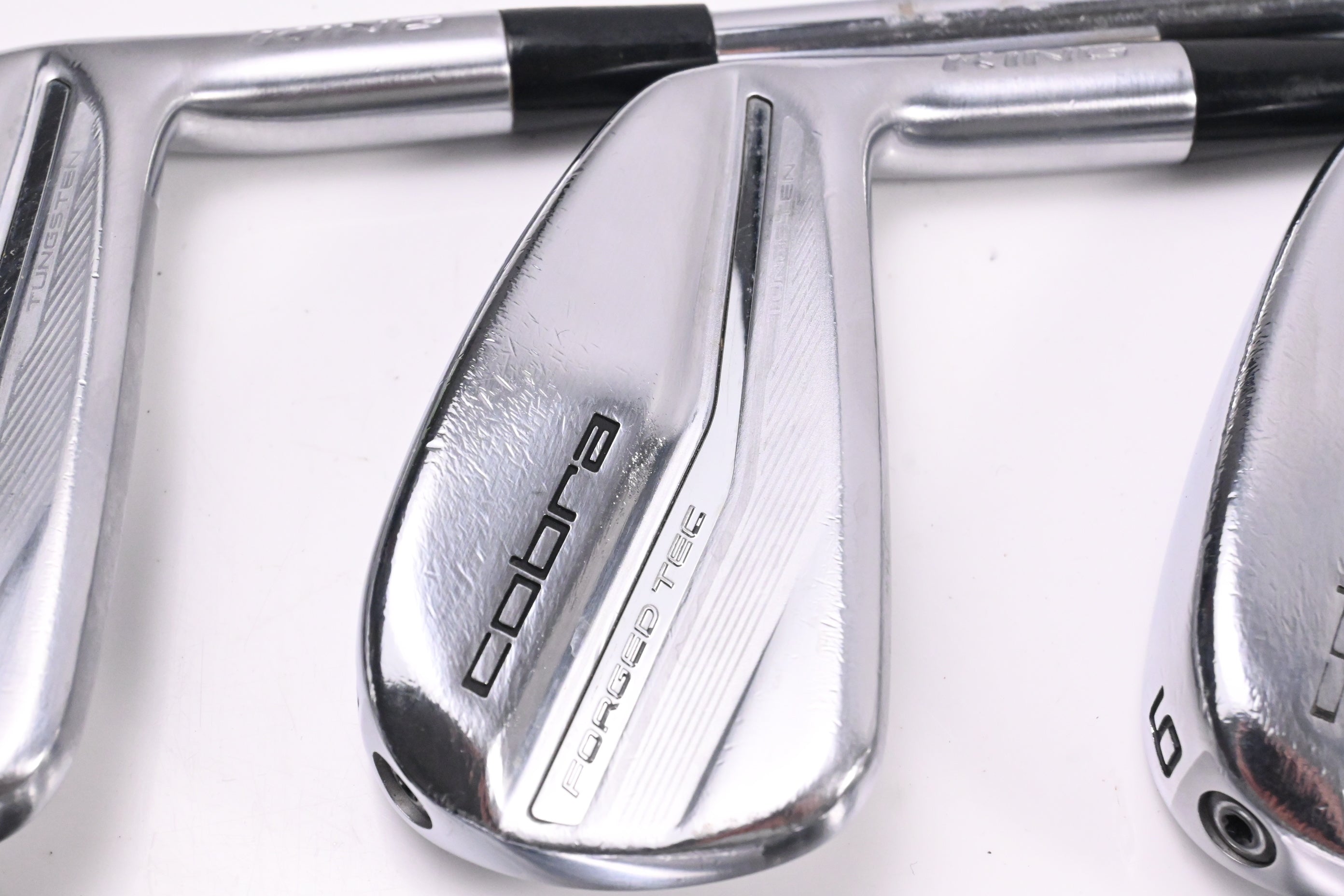 Cobra Forged Tec 2022 Irons / 4-PW / Stiff Flex KBS $-Taper Lite Shafts