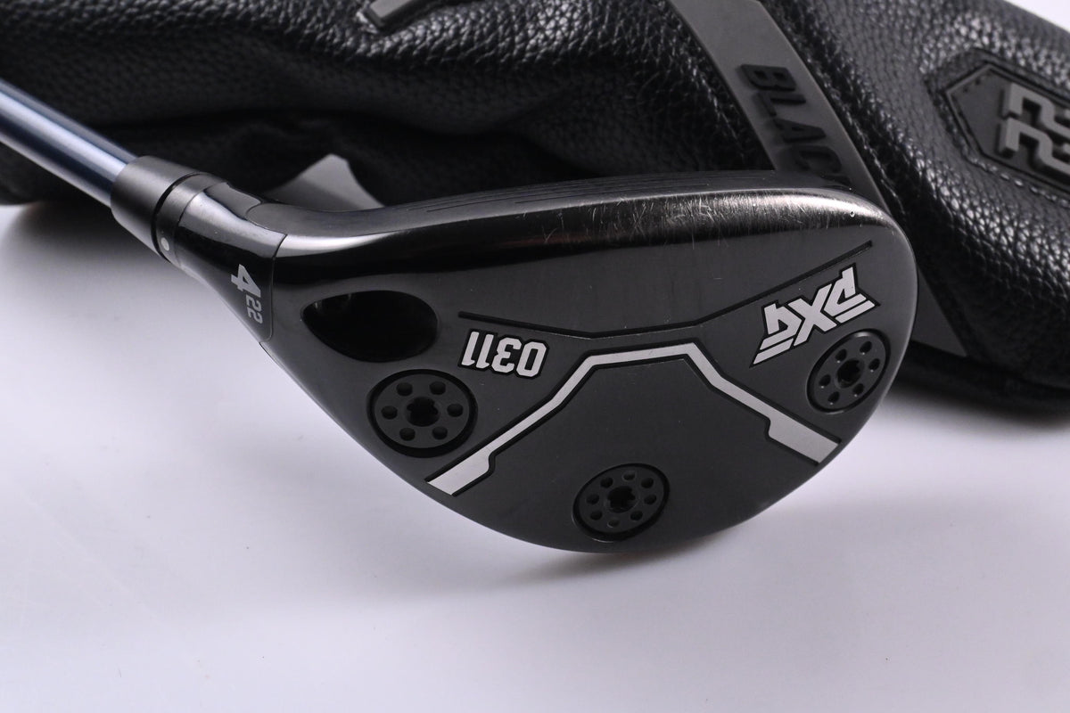 Left Hand PXG 0311 Black Ops #4 Hybrid / 22 Degree / Stiff Flex Denali Blue 80
