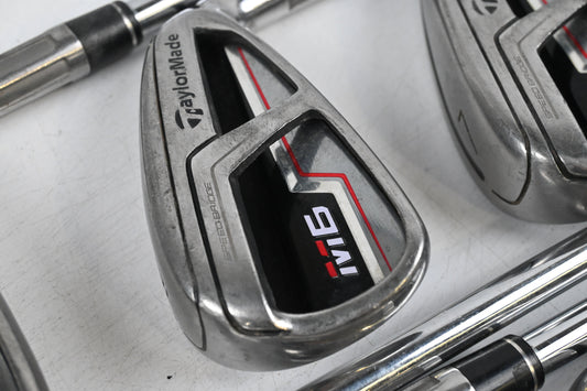 Taylormade M6 Irons / 5-PW+SW / Stiff Flex N.S.Pro 950GH Shafts