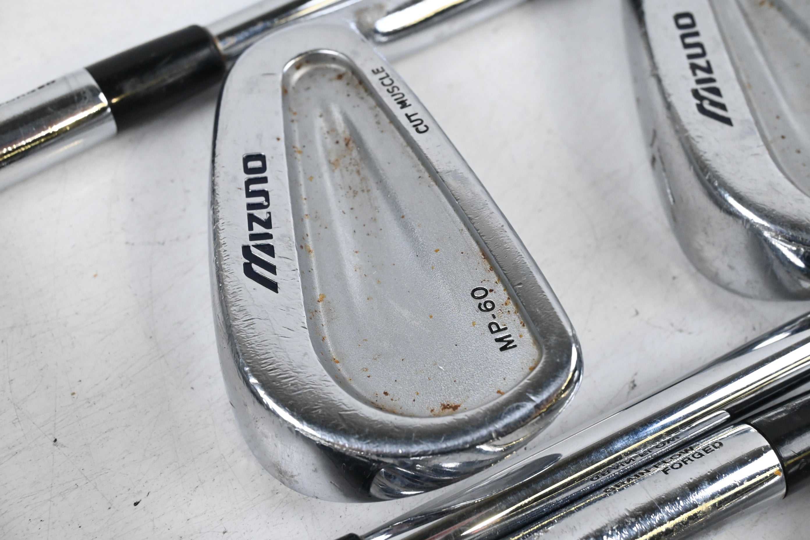 Mizuno MP-60 Irons / 5-PW / Stiff Flex Dynamic Gold S300 Shafts