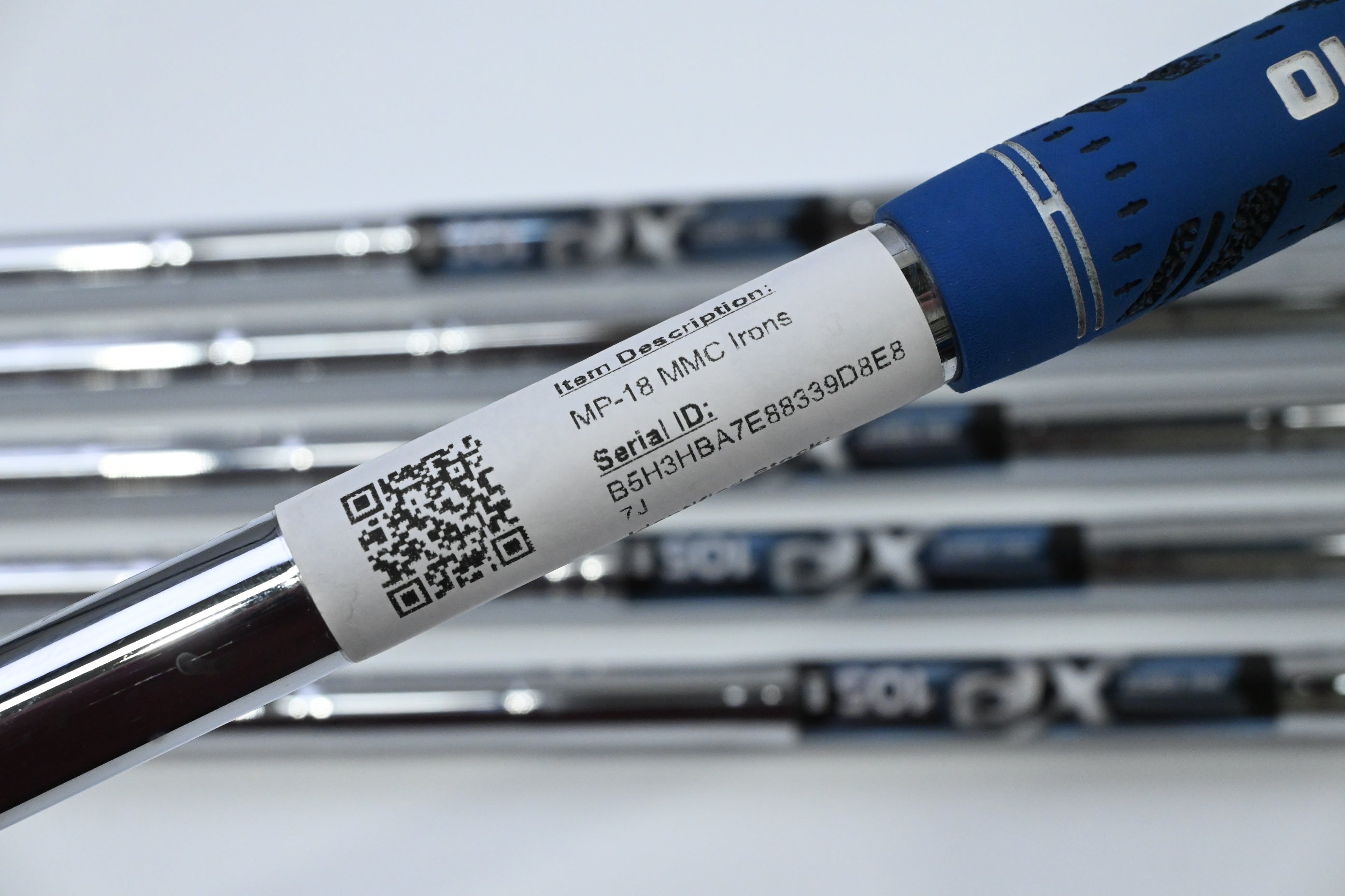 Mizuno MP-18 MMC Irons / 5-PW / Stiff Flex XP 105 S300 Shafts