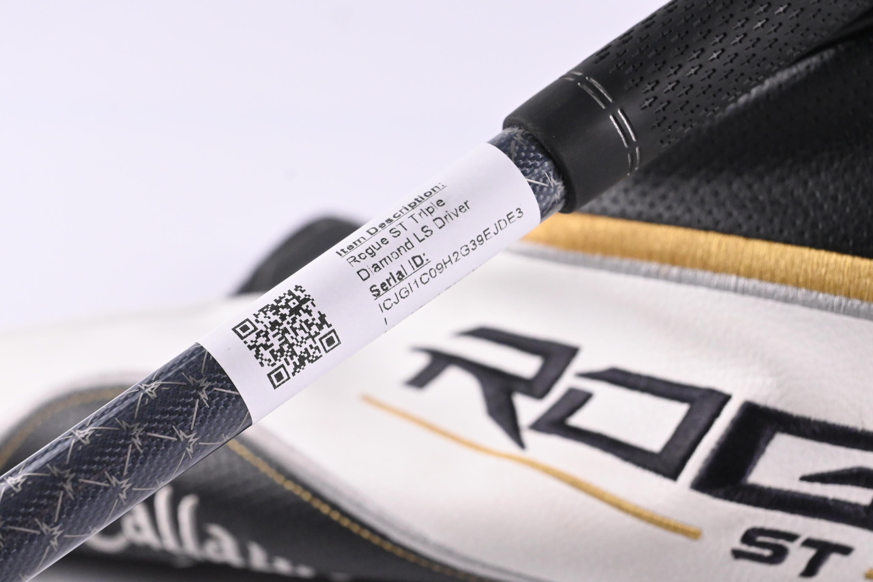 Callaway Rogue ST TD LS Driver / 9 Degree / Stiff Flex Tensei AV White 75 Shaft