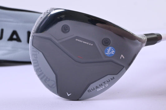 Ladies Callaway Quantum Max D #7 Wood / 21 Degree / Ladies Flex Eldio 40 Shaft