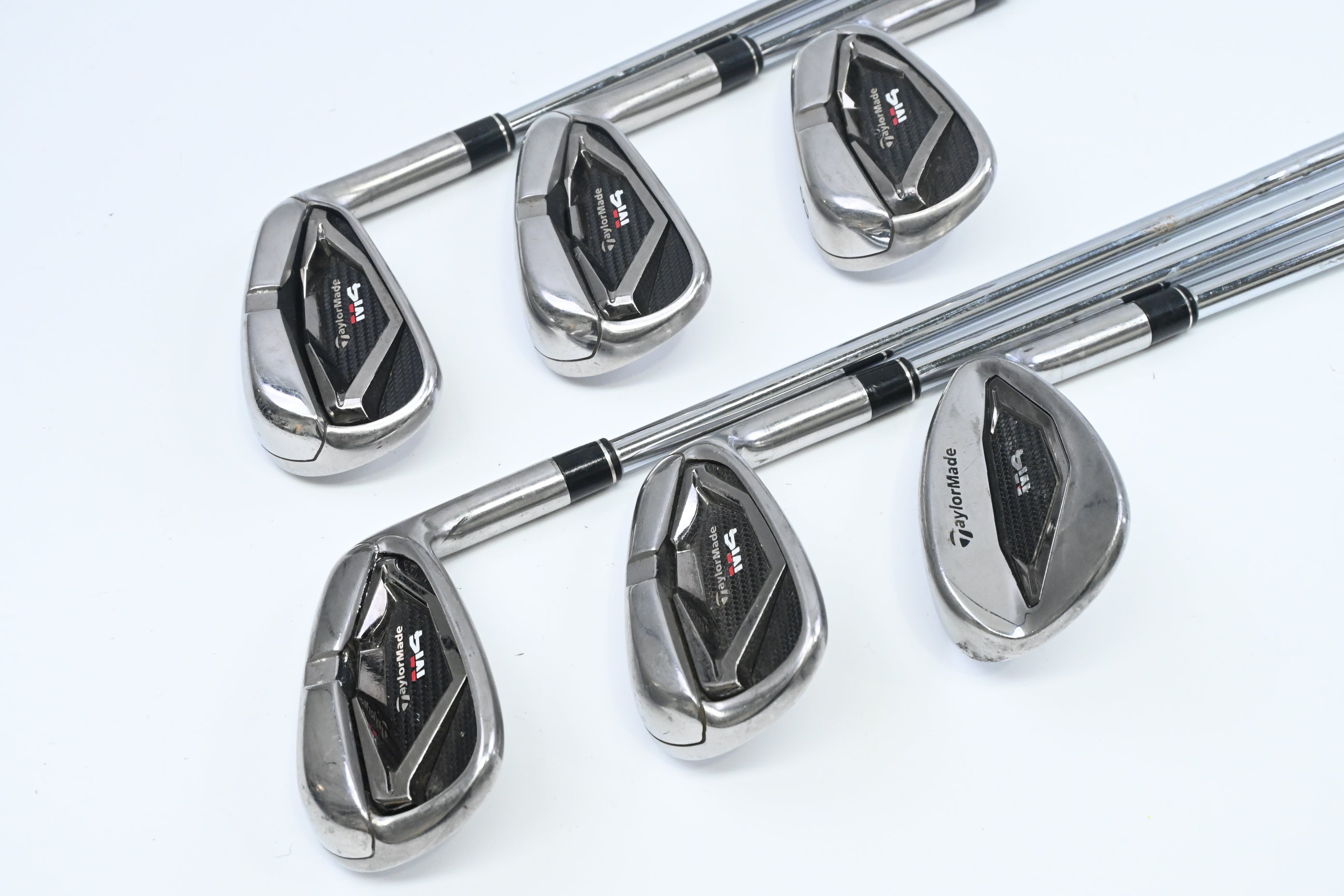 Taylormade M4 Irons / 6-PW+SW / Regular Flex KBS Max 85 Shaft
