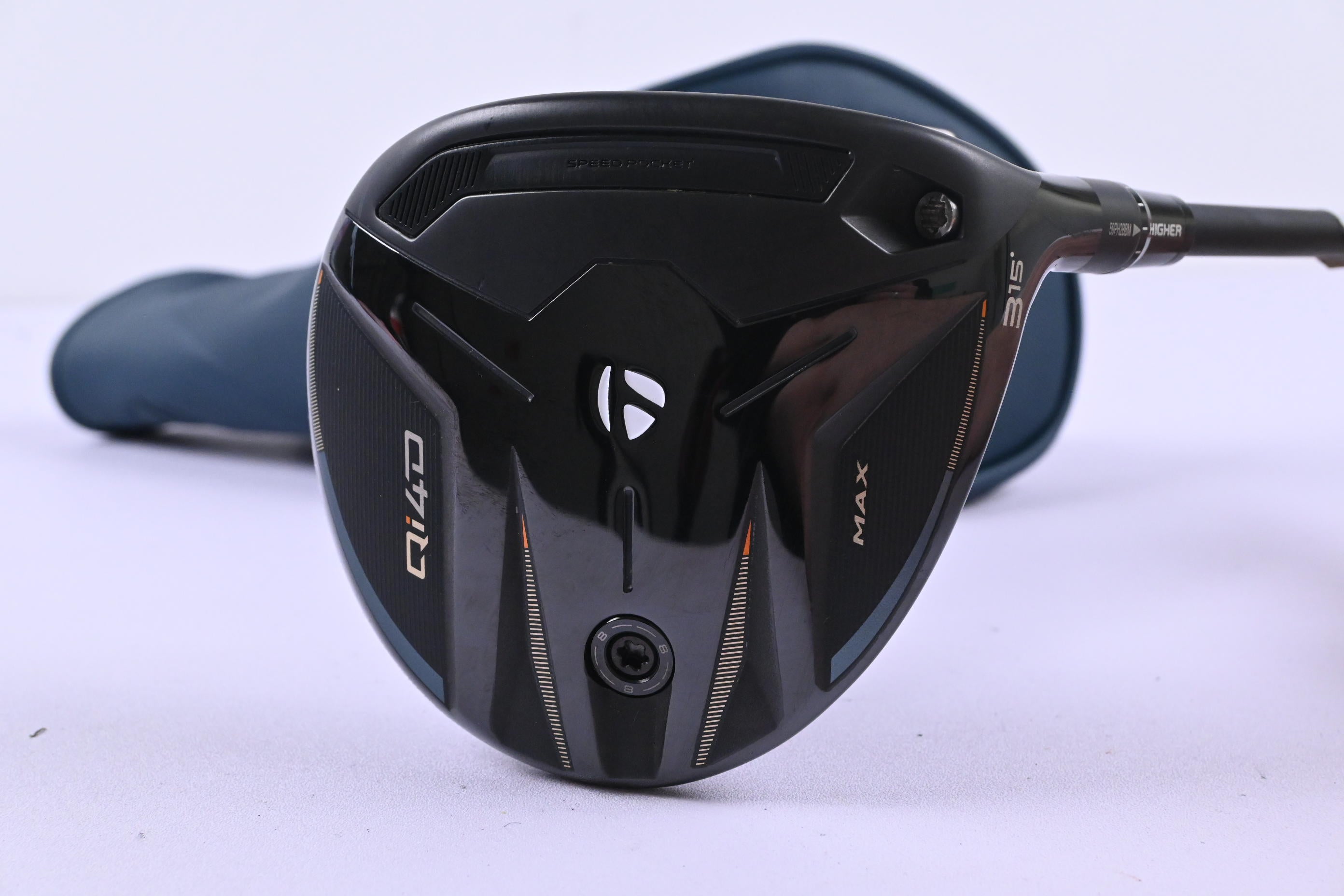 Taylormade Qi4D Max #3 Wood / 15 Degree / Regular Flex Reax 55 Shaft