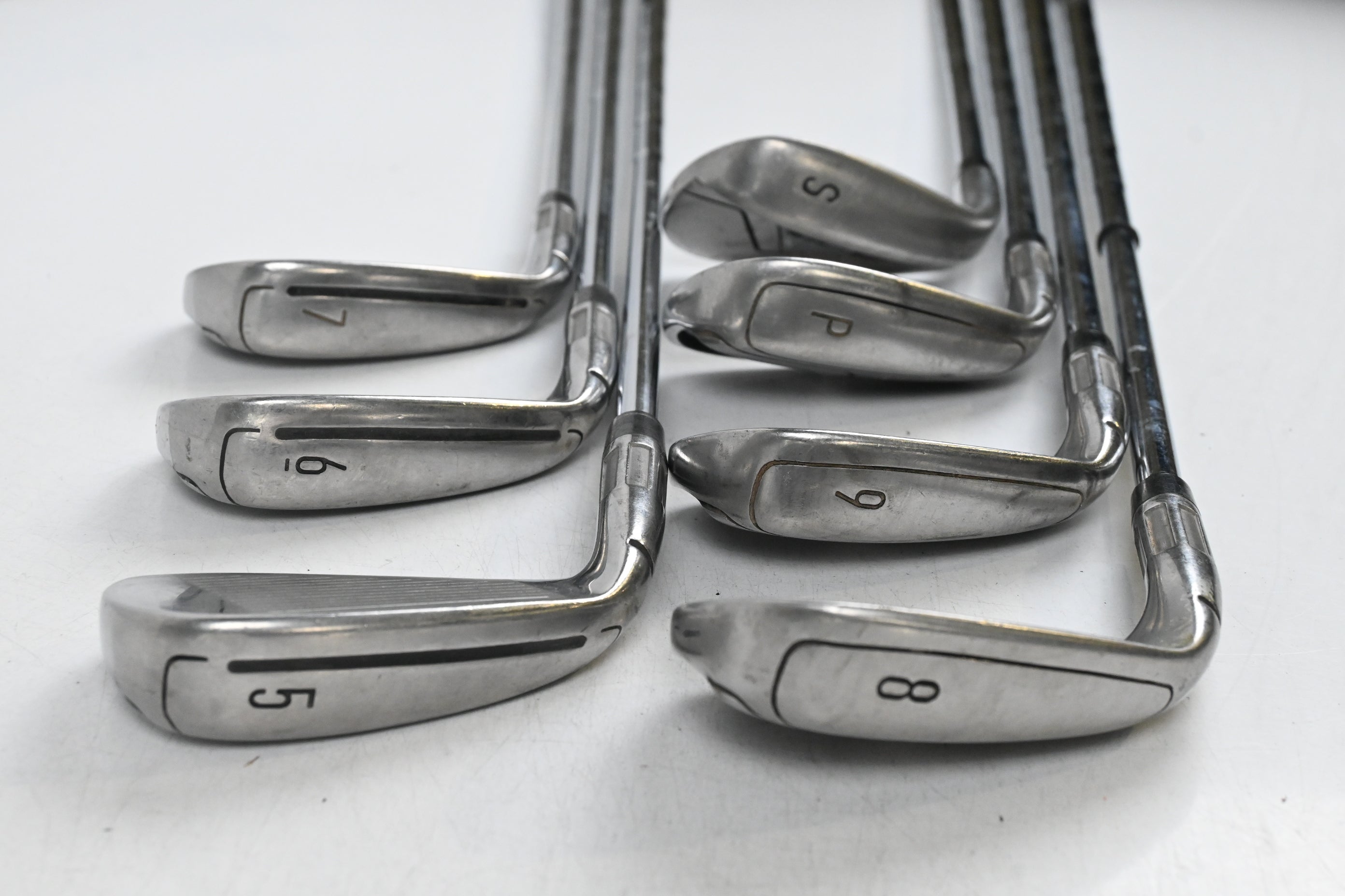 Taylormade M6 Irons / 5-PW+SW / Stiff Flex N.S.Pro 950GH Shafts