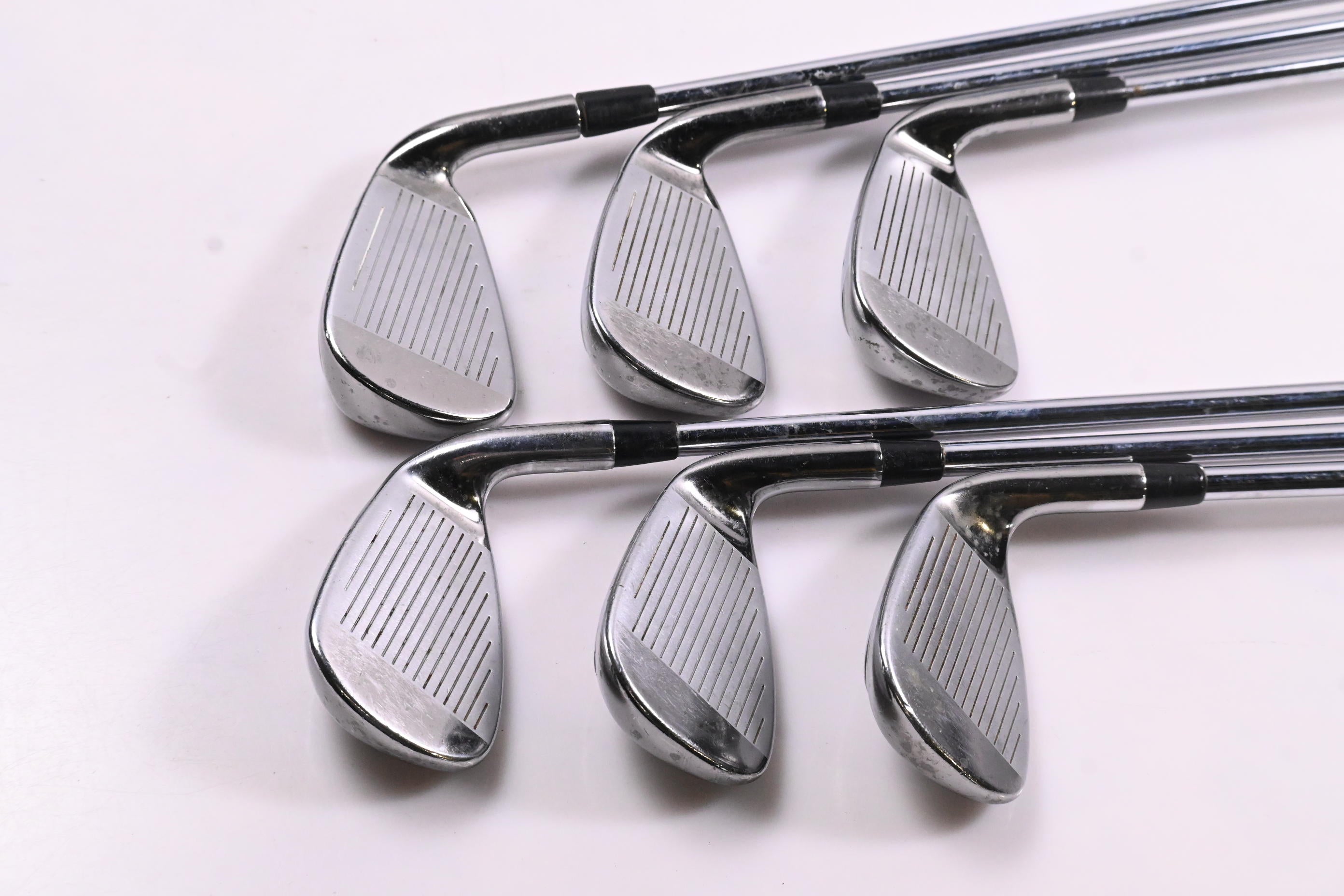 Left Hand Taylormade Burner Irons / 5-PW / Stiff Flex Steel Shafts