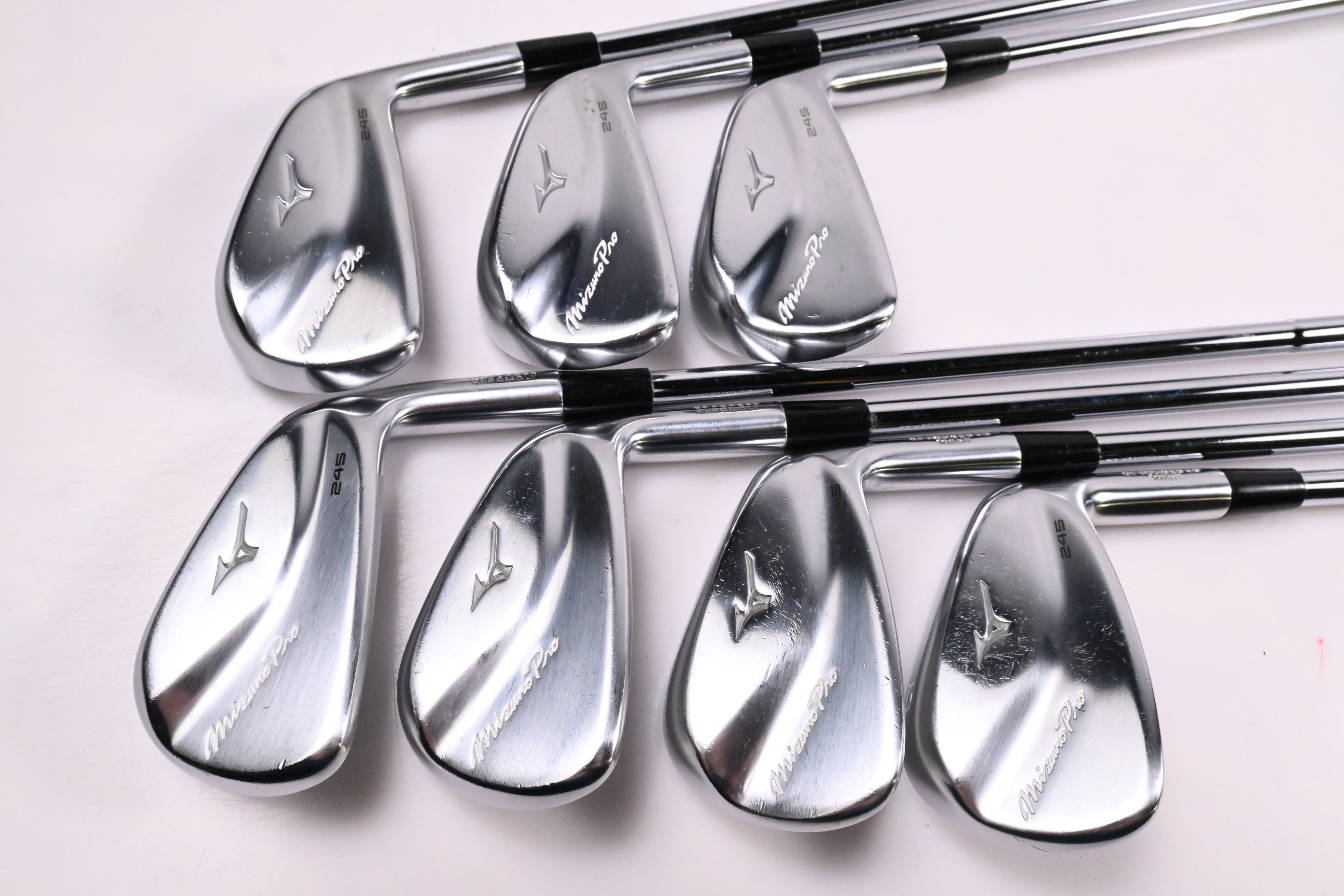 Mizuno Pro 245 Irons / 4-PW / Regular Flex Dynamic Gold Mid 100 R300 Shafts