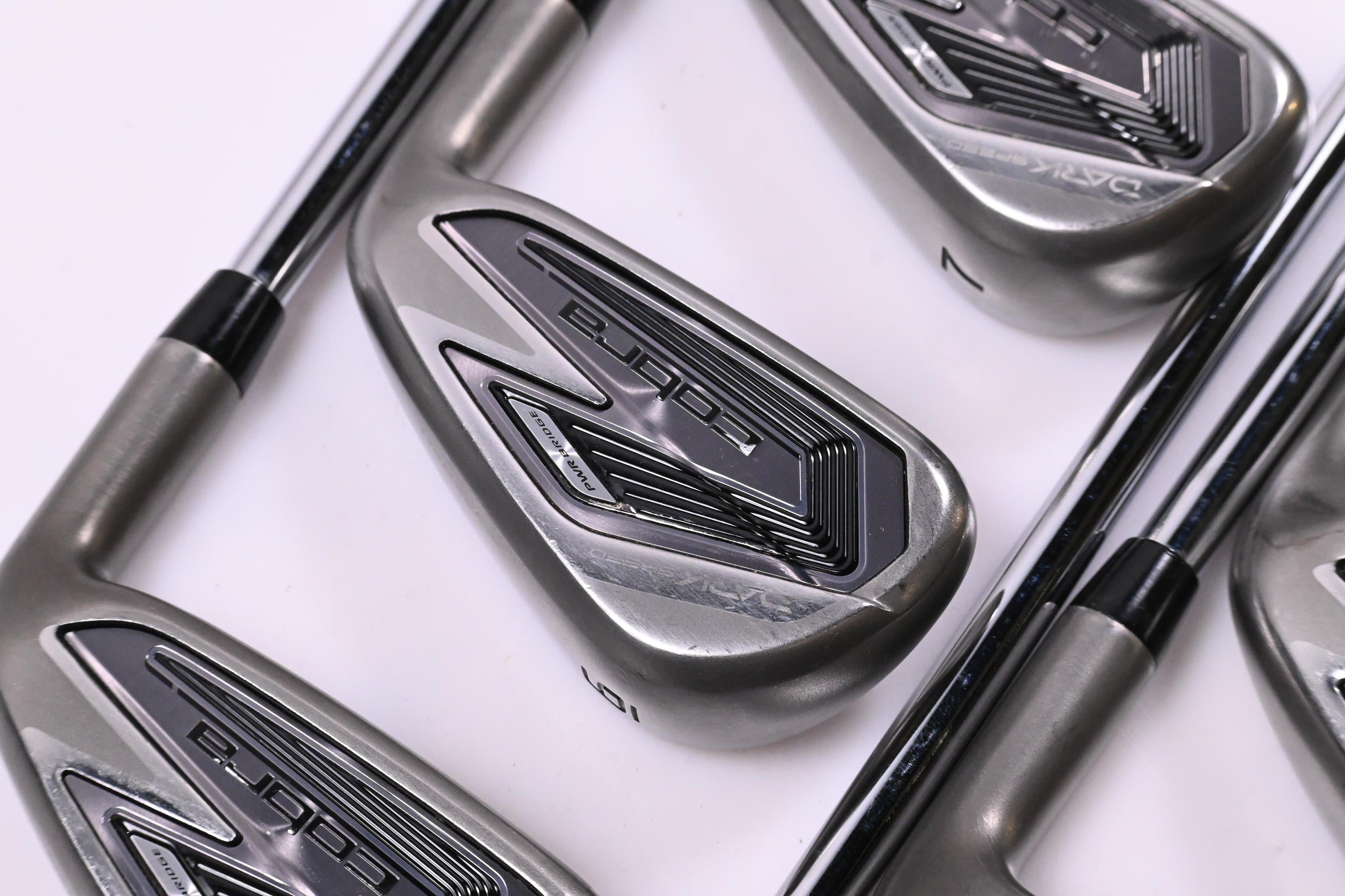 Cobra Darkspeed Irons / 5-PW+GW / Regular Flex KBS Tour Lite Shafts