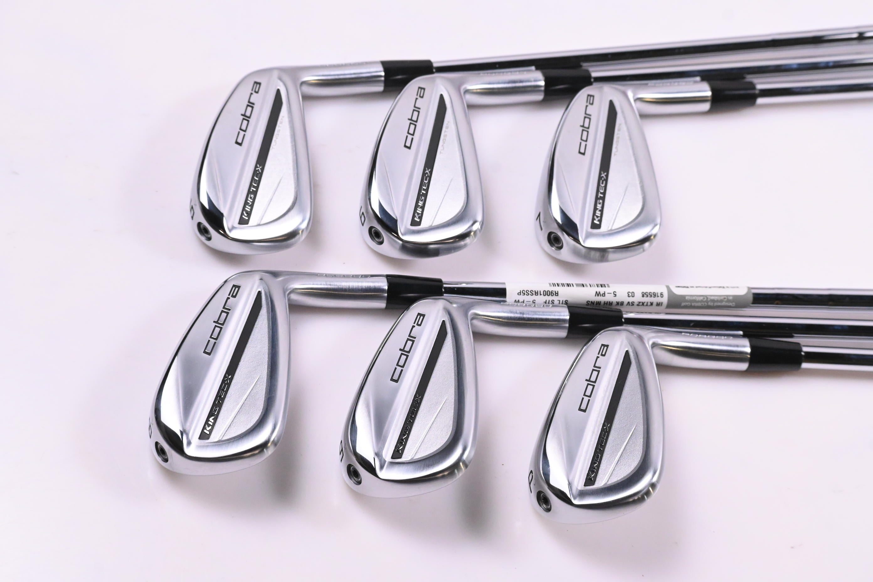 Cobra 2025 King Tec-X Irons / 5-PW / Stiff Flex KBS Tour Lite Shafts