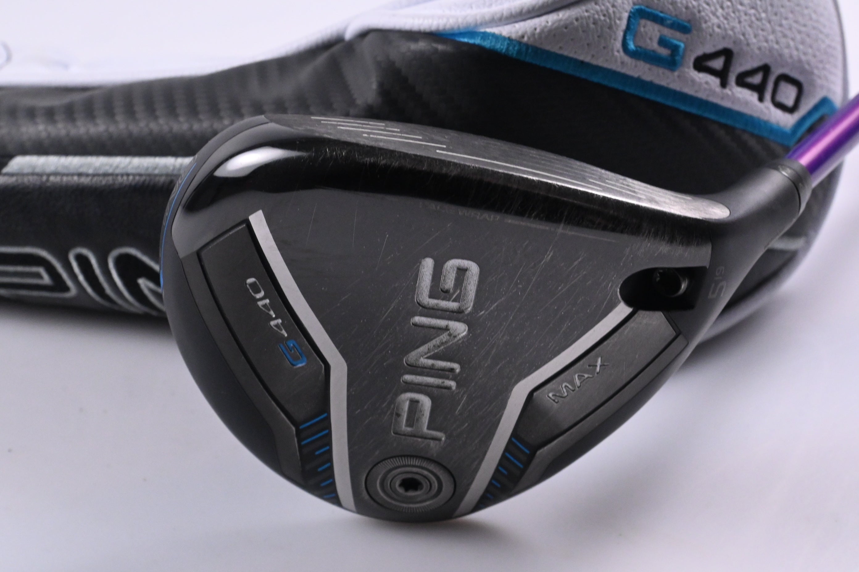 Ping G440 Max #5 Wood / 19 Degree / Stiff Flex Oban Kiyoshi Purple 65 Shaft