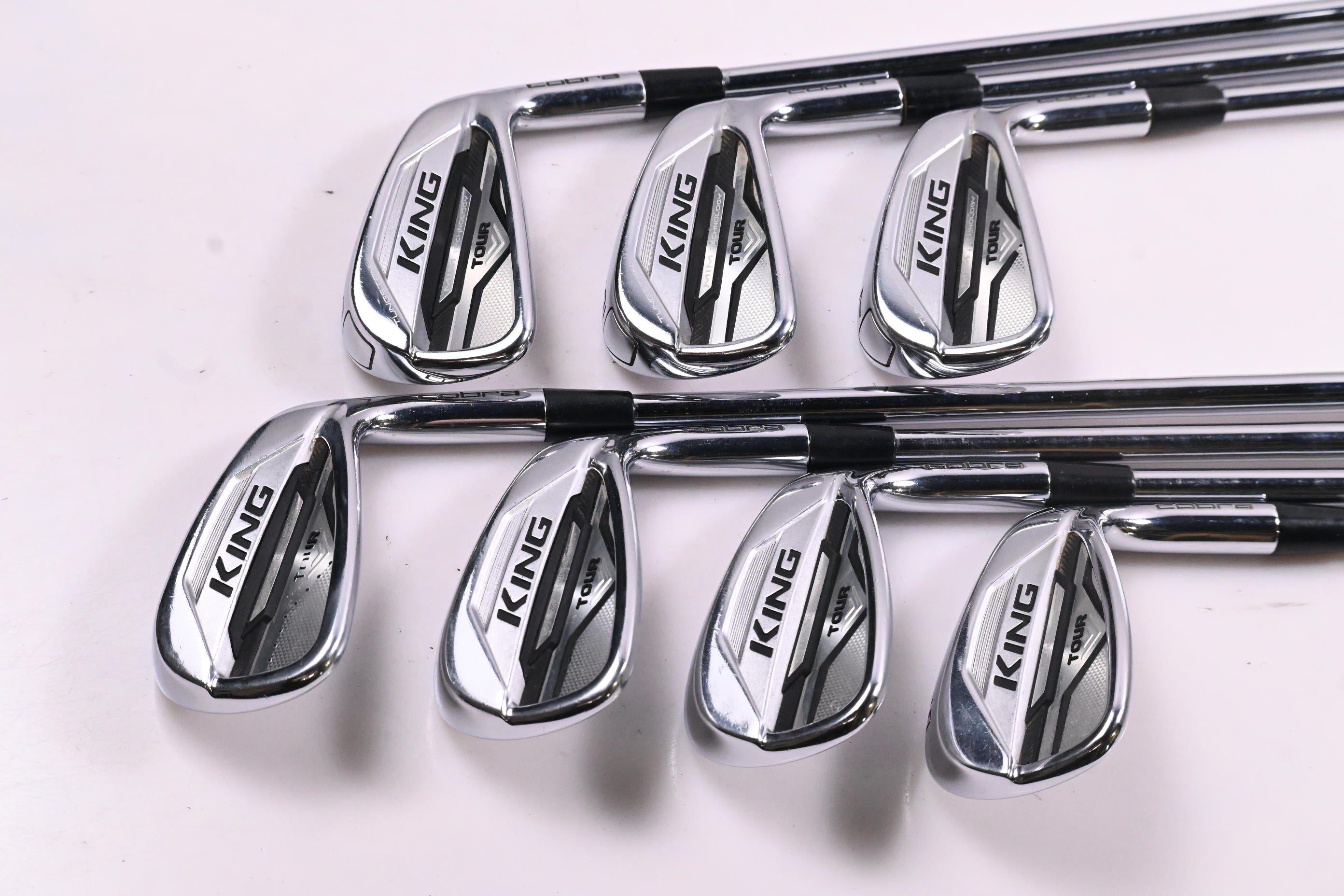 Cobra King Tour 2020 Irons / 5-PW+GW / Regular Flex KBS $-Taper Lite 95 Shafts