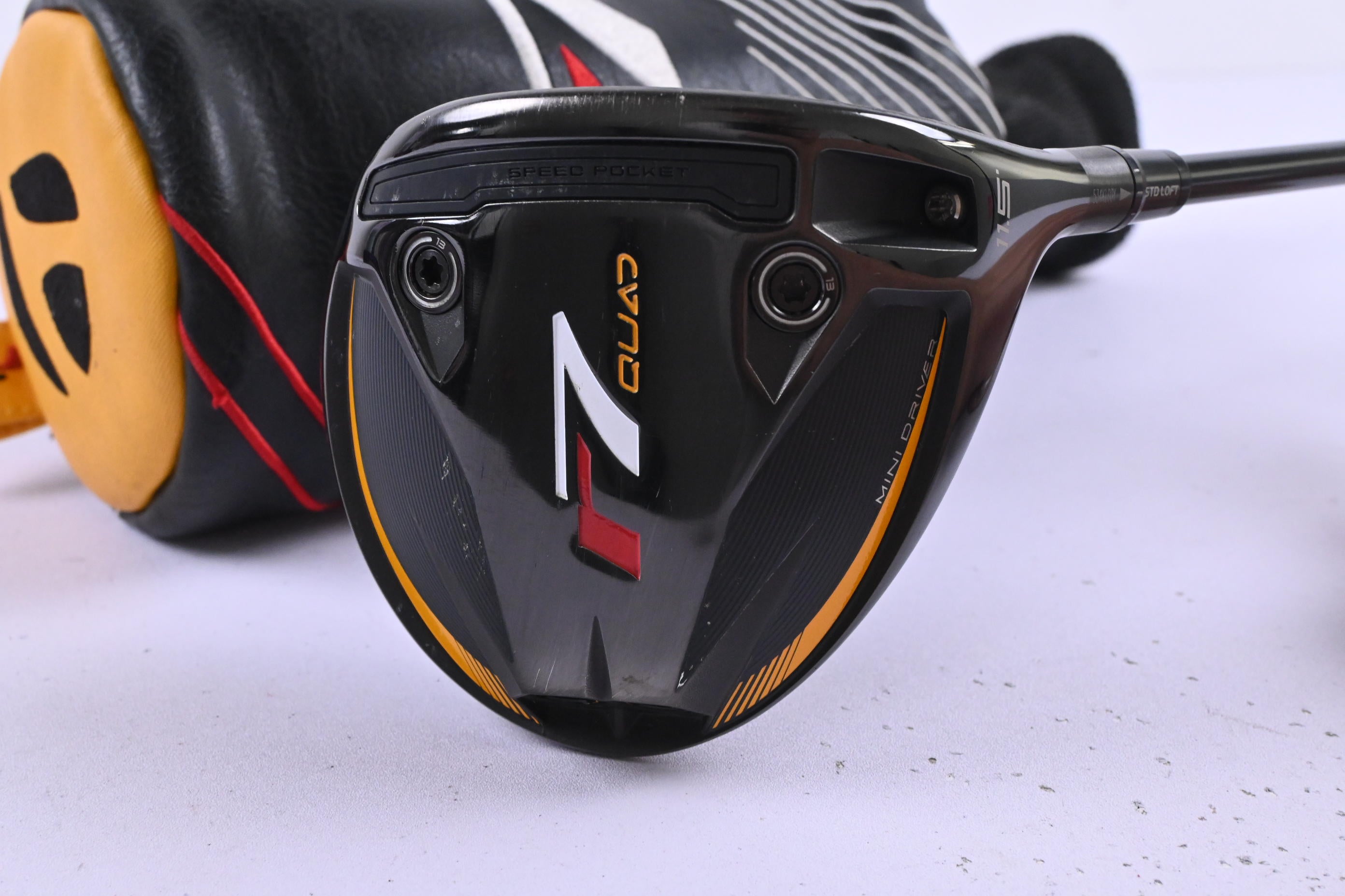 Taylormade R7 Quad Mini Driver / 11.5 Degree / Stiff Flex Speeder MD 6 Shaft