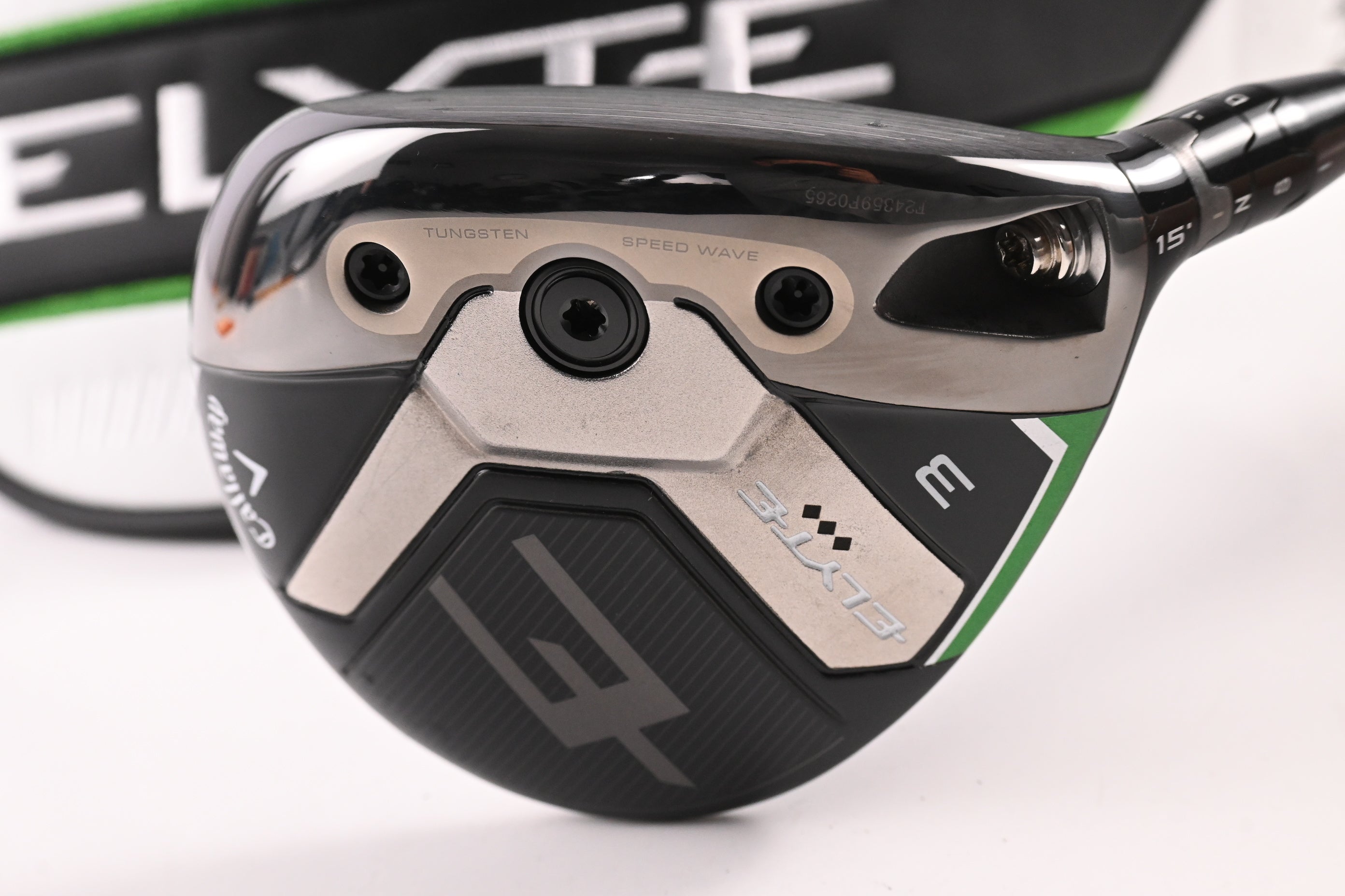 Callaway Elyte Triple Diamond #3 Wood / 15 Degree / X-Flex Denali Charcoal 70