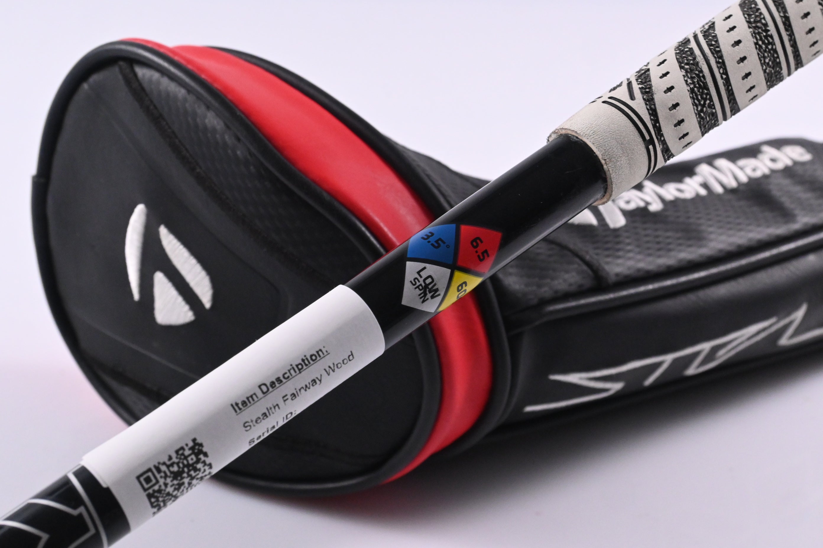 Taylormade Stealth #3 Wood / 15 Degree / X-Flex HZRDUS RDX Smoke Black 60
