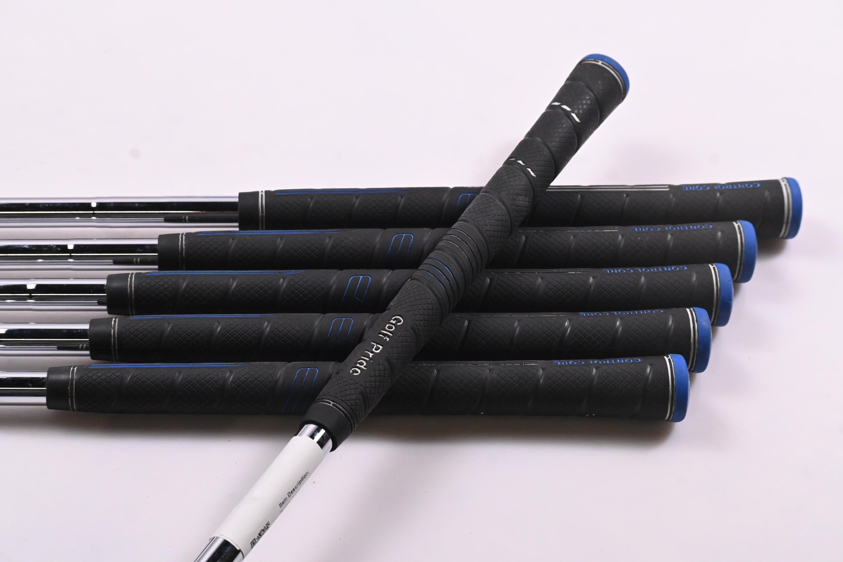 Left Hand Taylormade Burner Irons / 5-PW / Stiff Flex Steel Shafts