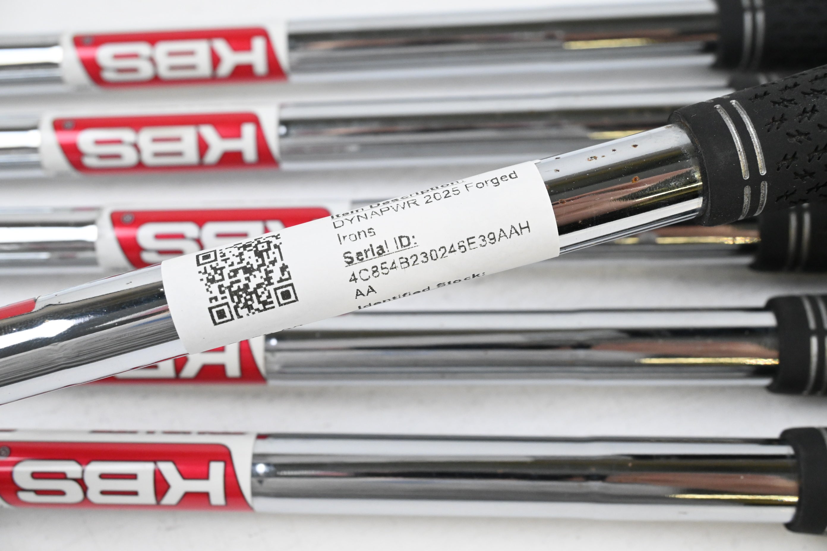 Wilson DYNAPWR 2025 Forged Irons / 5-PW / Stiff Flex KBS Tour Lite Shafts