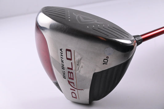 Callaway Big Bertha Diablo Driver / 10 Degree / Regular Flex Aldila DVS Red 65