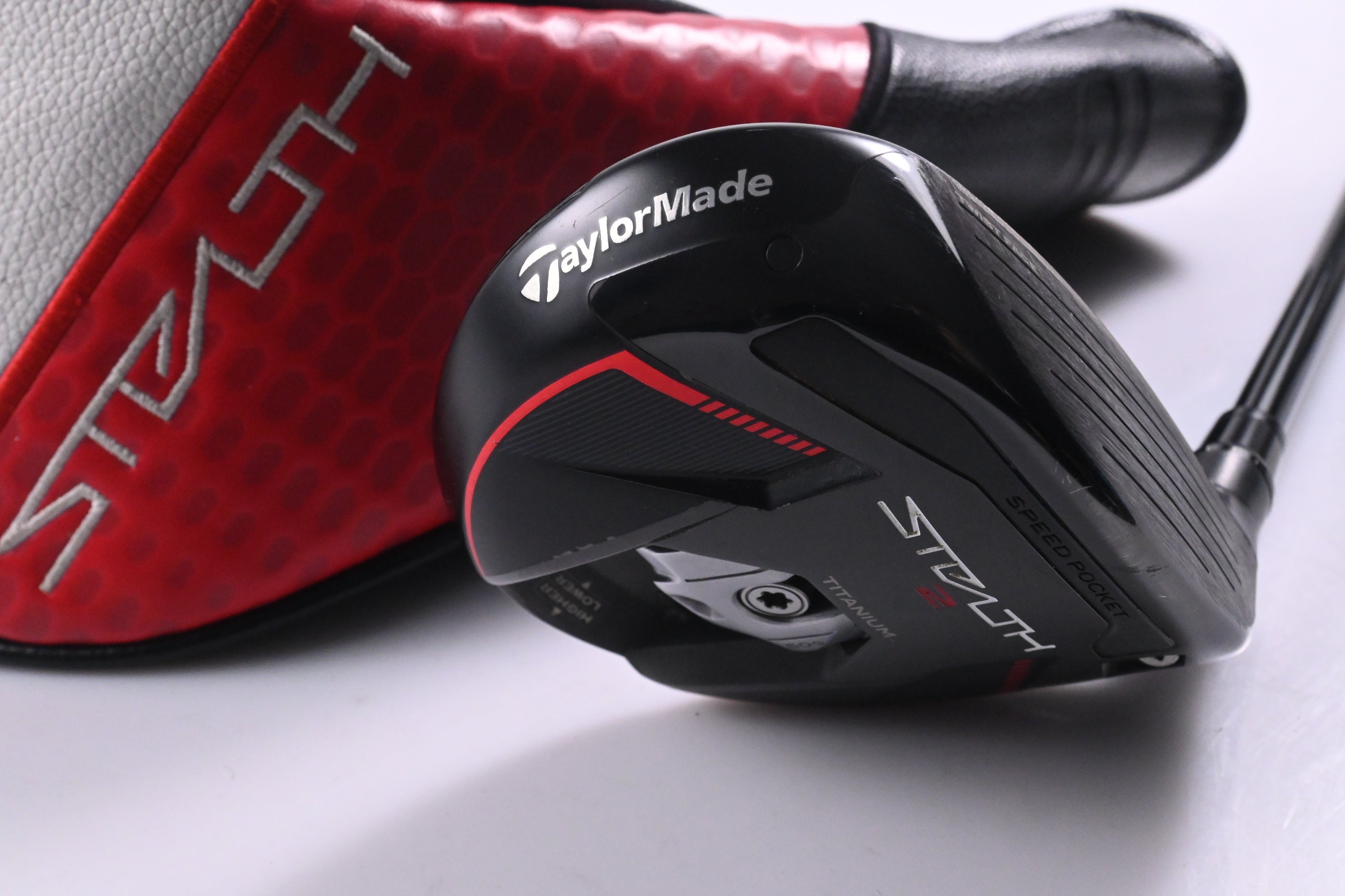 Taylormade Stealth 2 Plus #3 Wood / 15 Degree / Stiff Flex Kai'li Red 75 Shaft