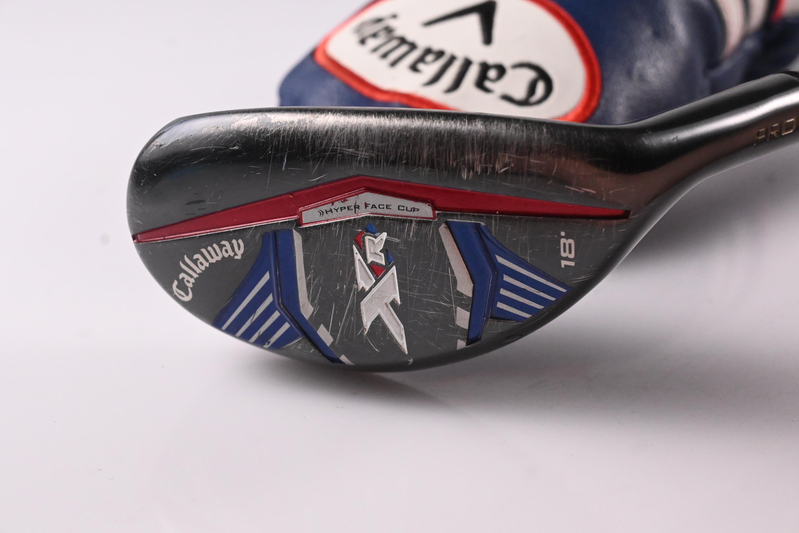 Callaway XR Pro #2 Hybrid / 18 Degree / Stiff Flex Project X LZ16 Shaft