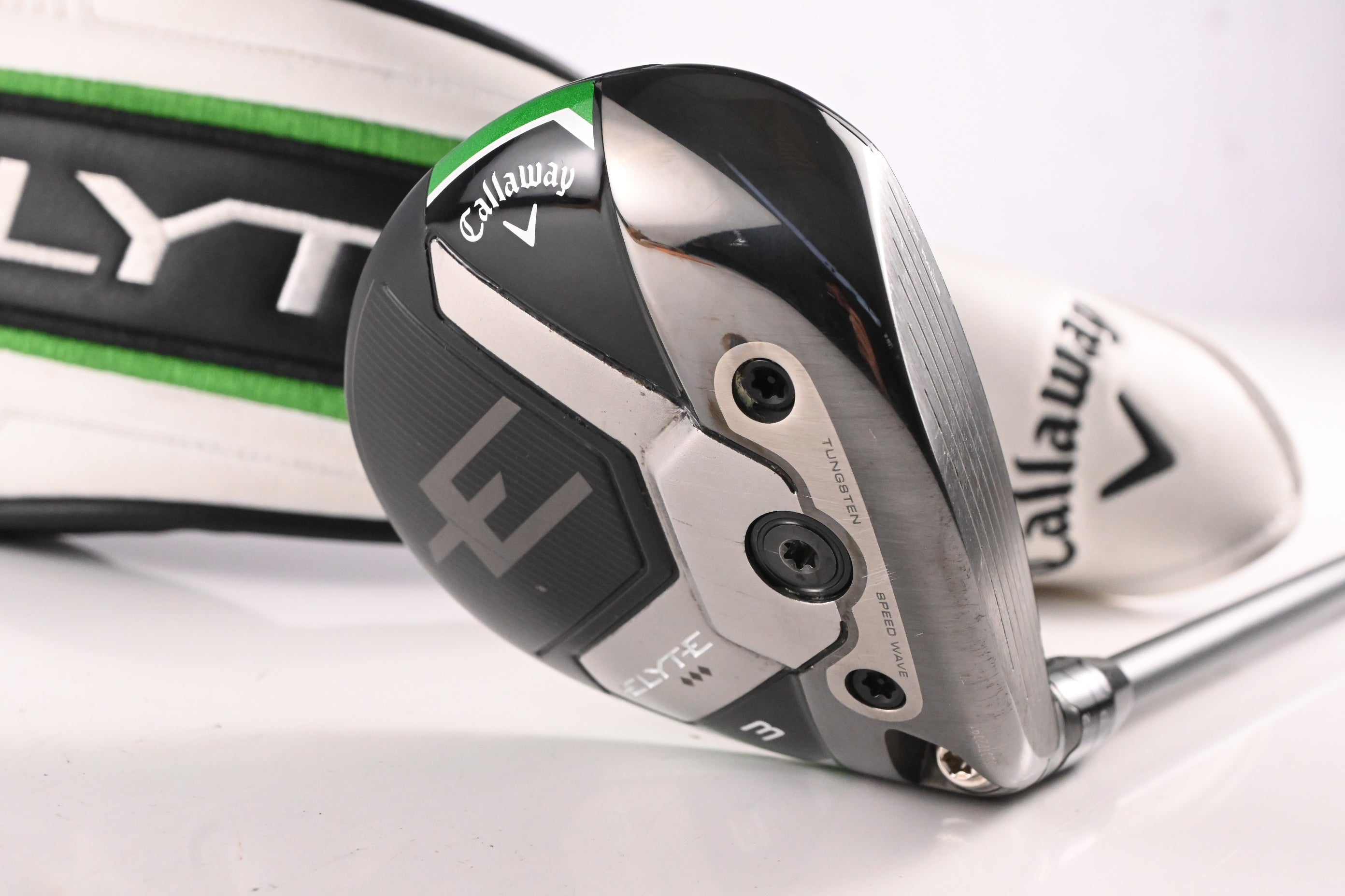Callaway Elyte Triple Diamond #3 Wood / 15 Degree / Stiff Flex HZRDUS Smoke