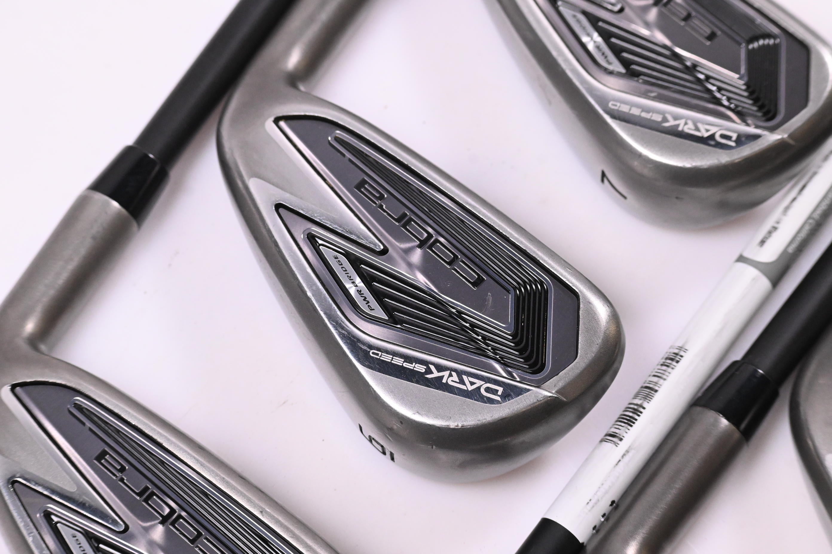 Cobra Darkspeed Irons / 5-PW+GW / Senior Flex KBS PGI 65 Shafts