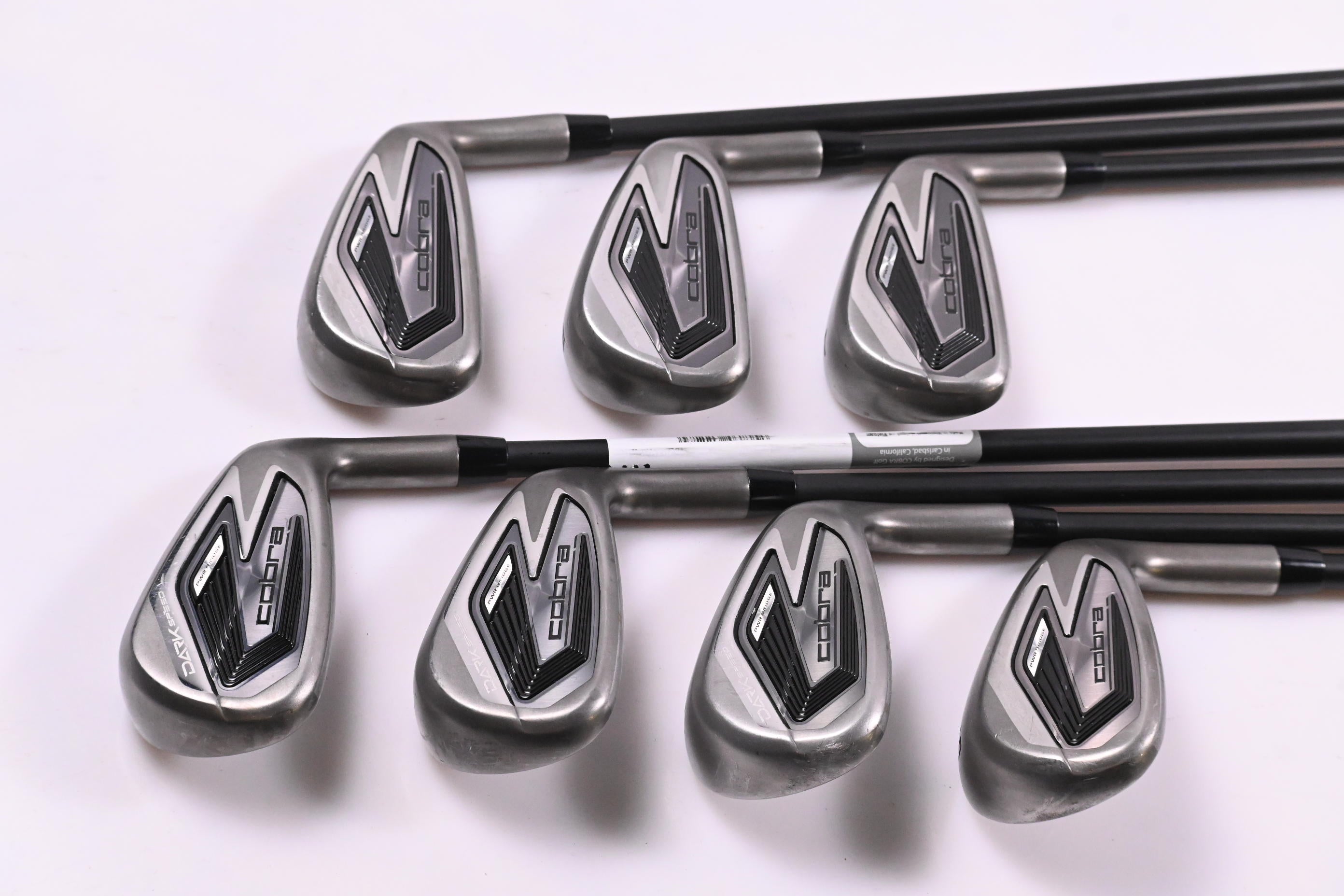 Cobra Darkspeed Irons / 5-PW+GW / Senior Flex KBS PGI 65 Shafts