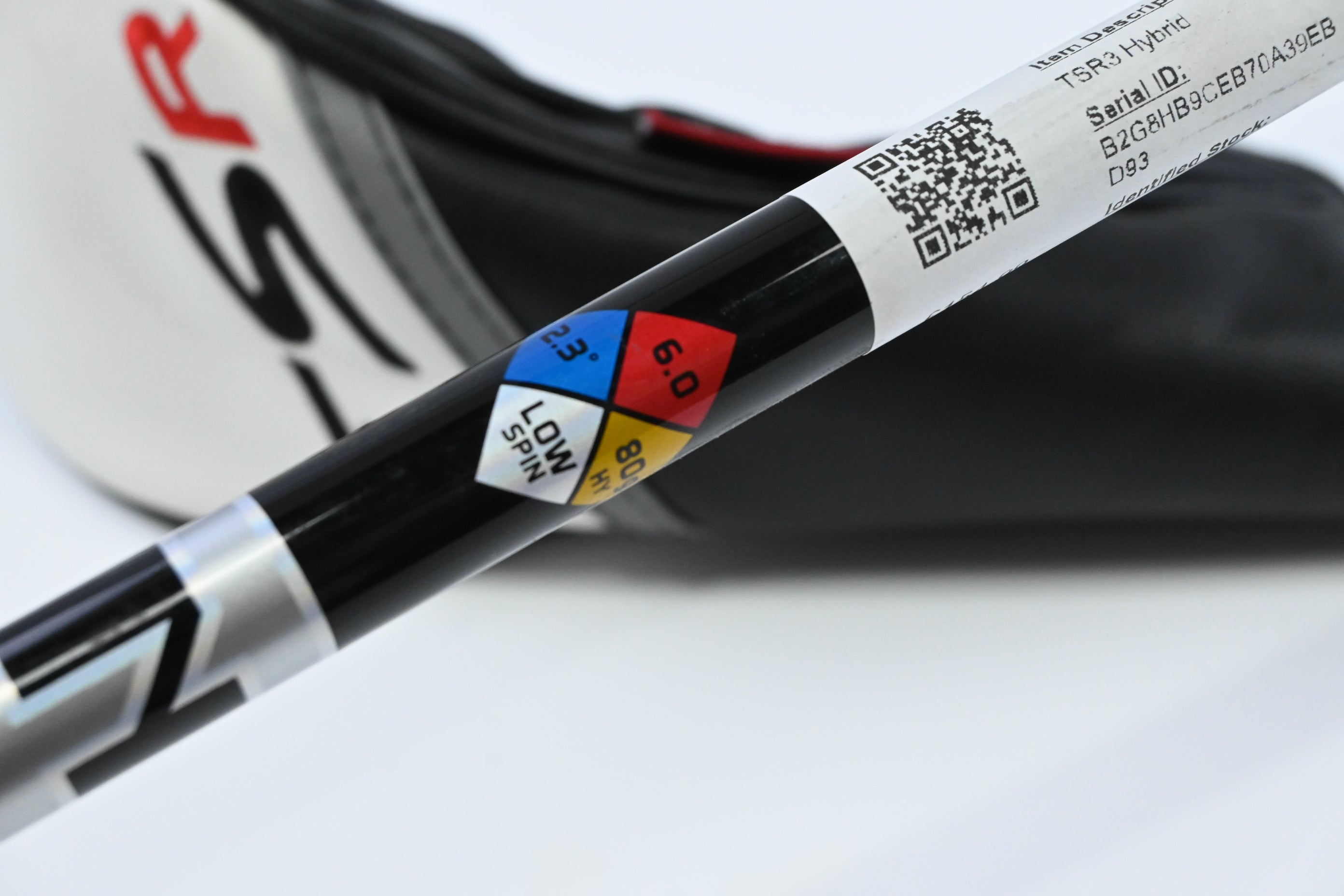 Titleist TSR3 #3 Hybrid / 19 Degree / Stiff Flex HZRDUS Gen4 Black 80 Shaft