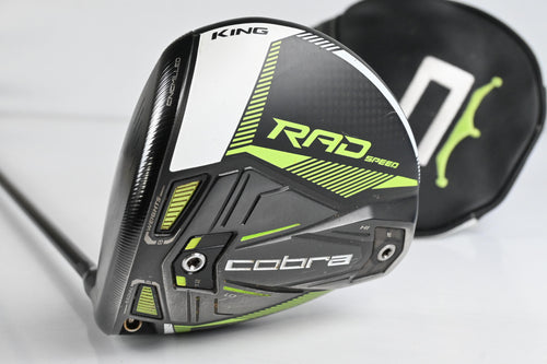Left Hand Cobra King Radspeed Driver / 10.5 Degree / Regular Flex Motore X F3 6