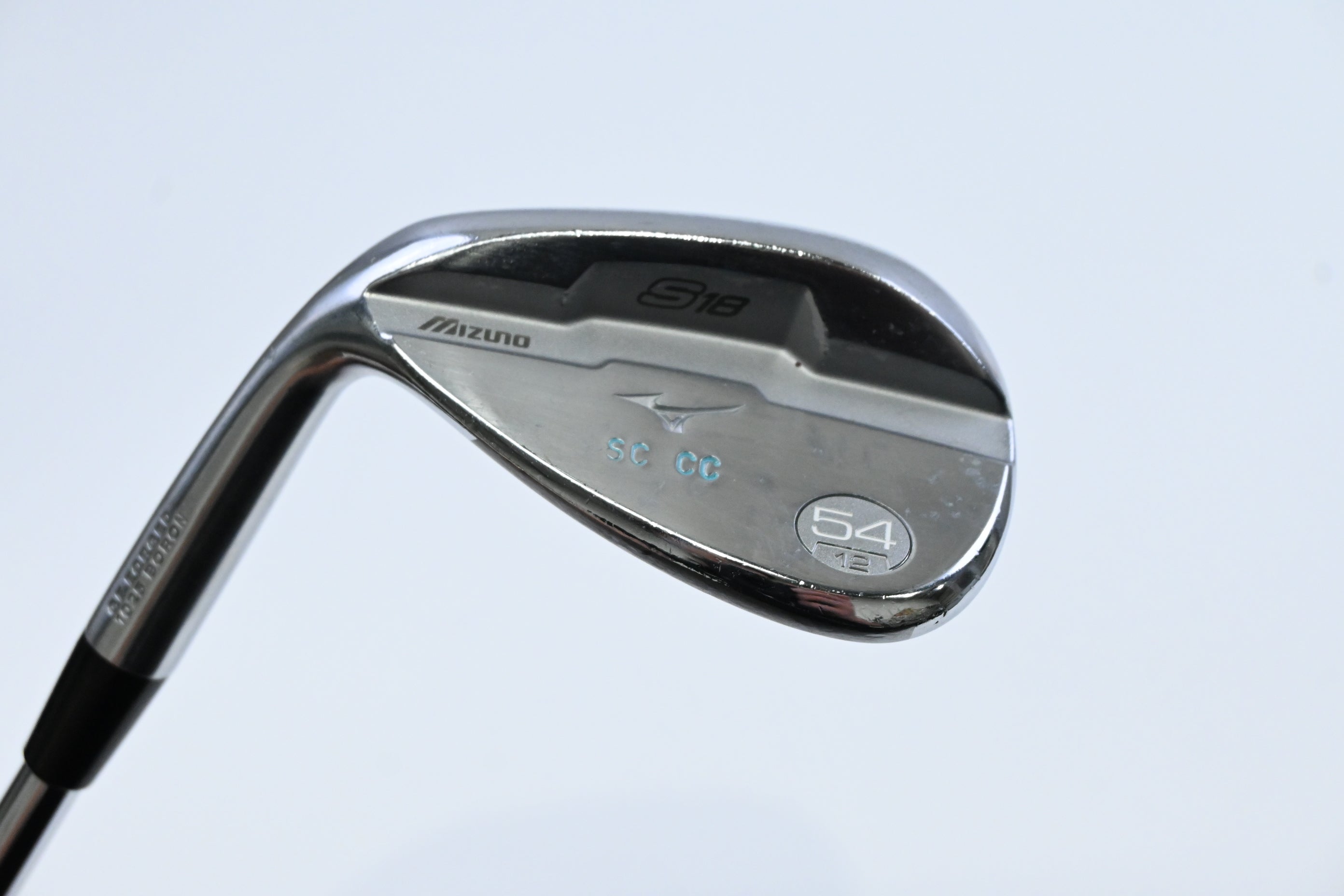 Left Hand Mizuno S18 Sand Wedge / 54 Degree / Stiff Flex KBS Tour Shaft