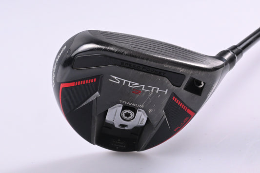 Taylormade Stealth 2 Plus #3 Wood / 15 Degree / Stiff Flex HZRDUS GEN4 Black 70