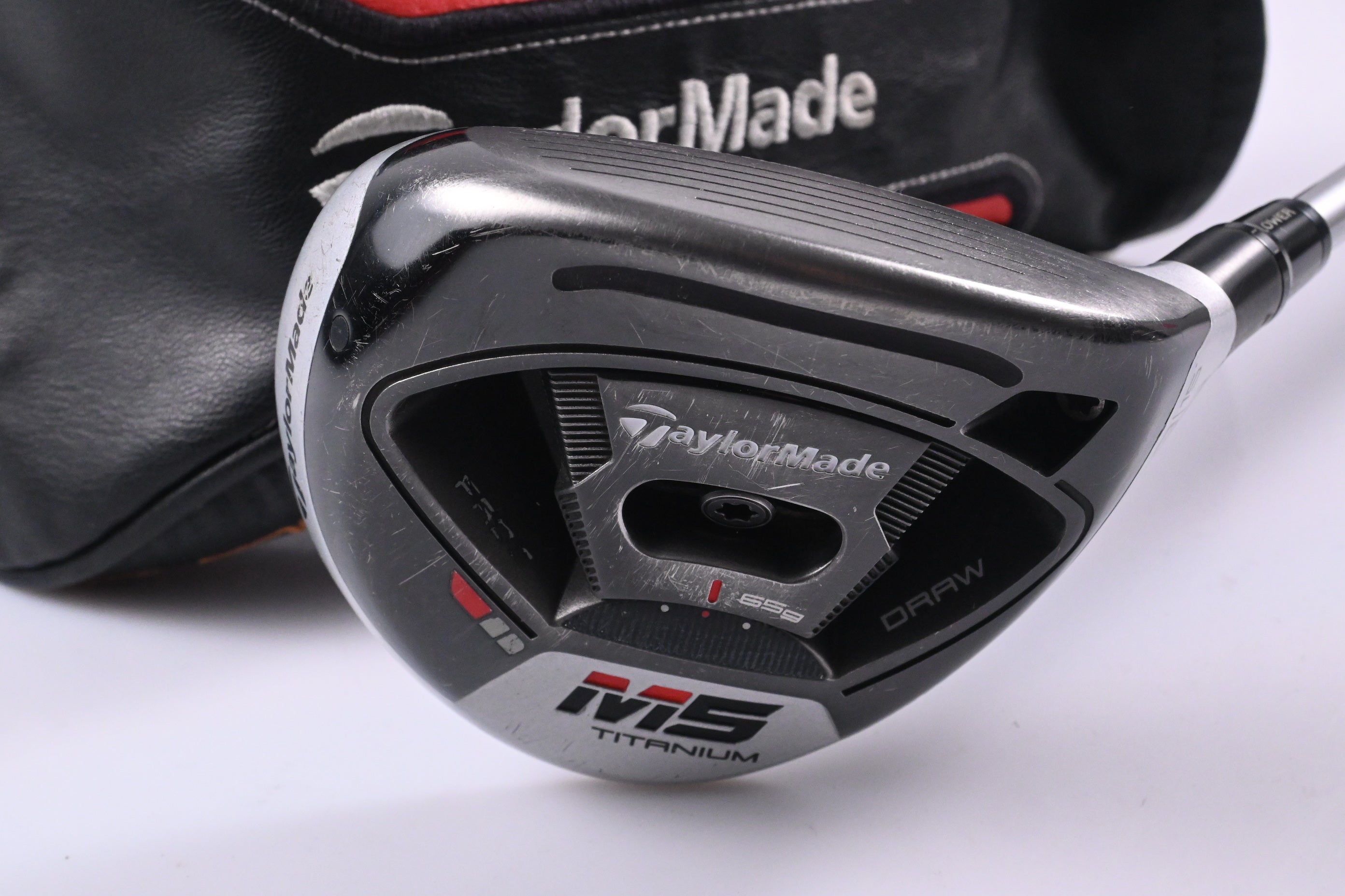 Taylormade M5 Ti #3 Wood / 15 Degree / Stiff Flex Tensei CK Red 65 Shaft